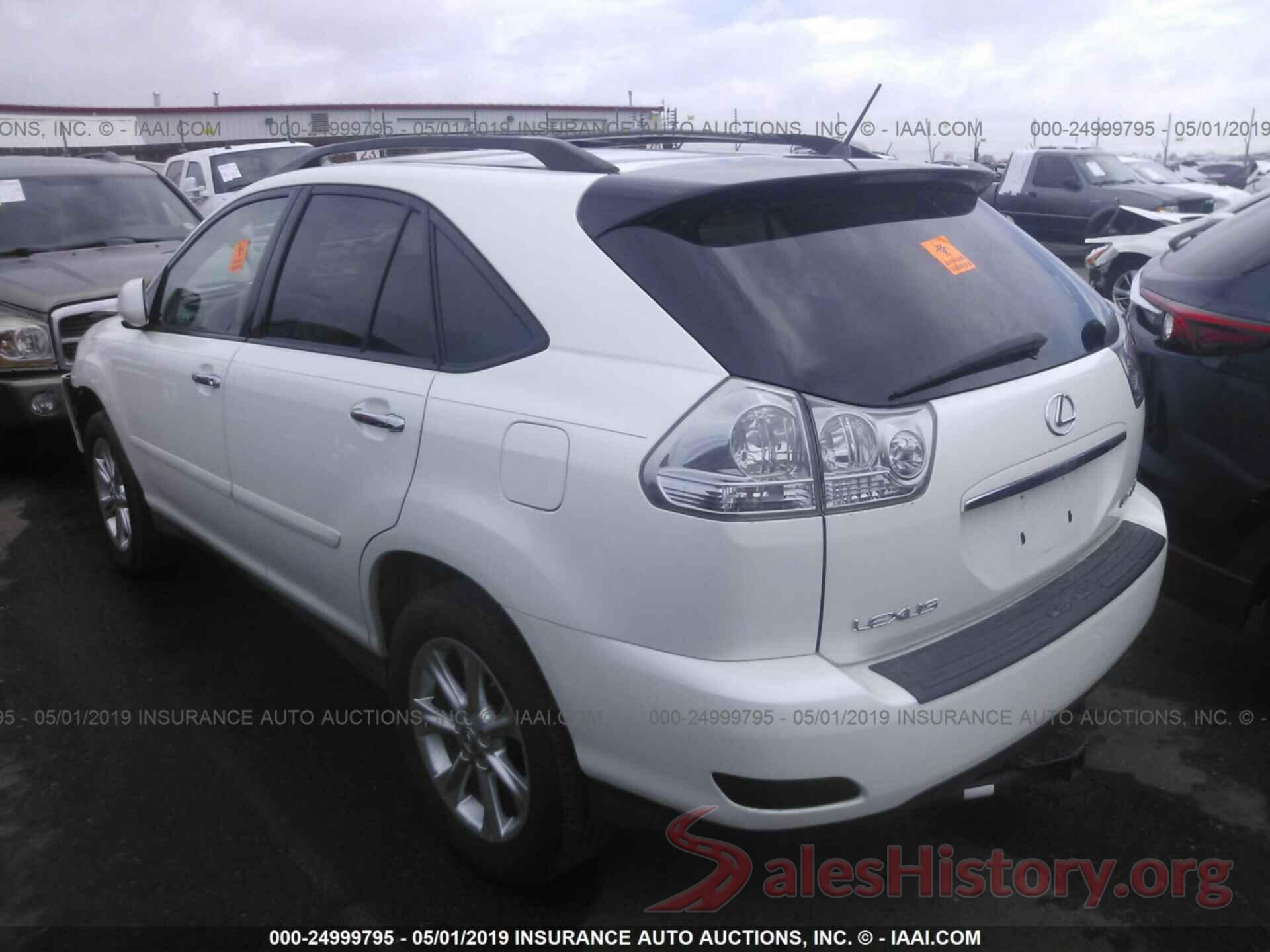 2T2HK31U39C097032 2009 LEXUS RX