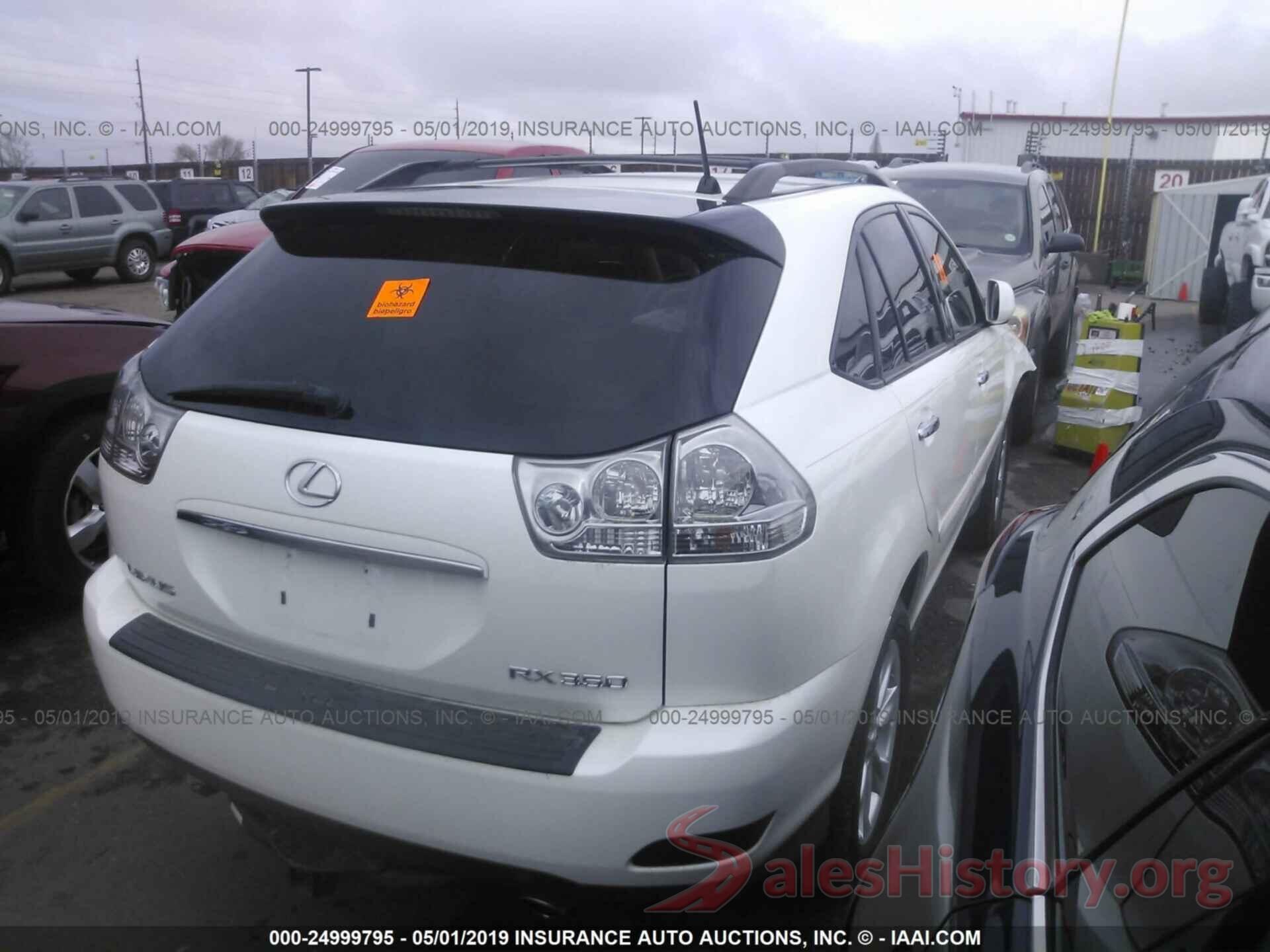 2T2HK31U39C097032 2009 LEXUS RX