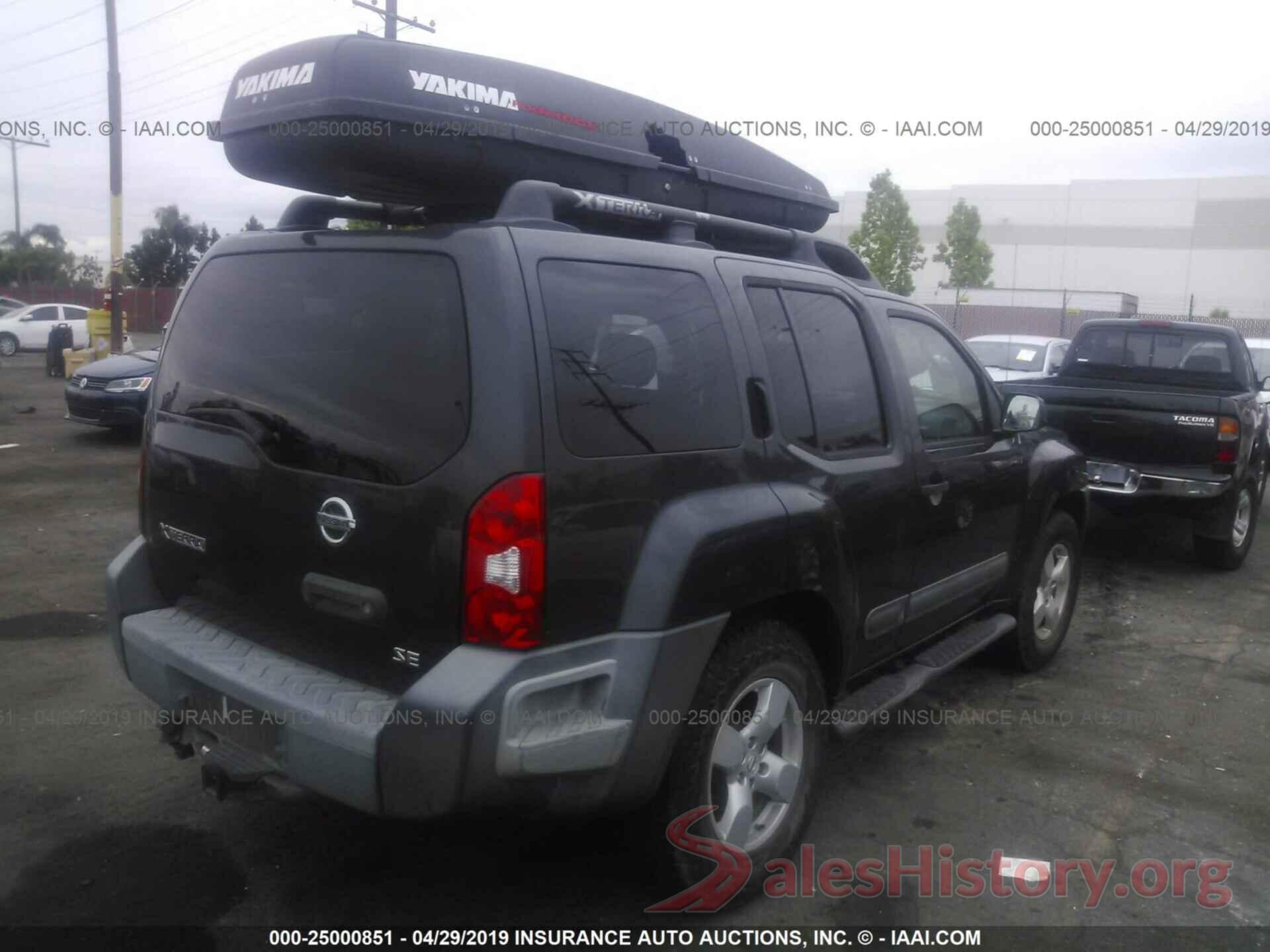 5N1AN08W16C536036 2006 NISSAN XTERRA