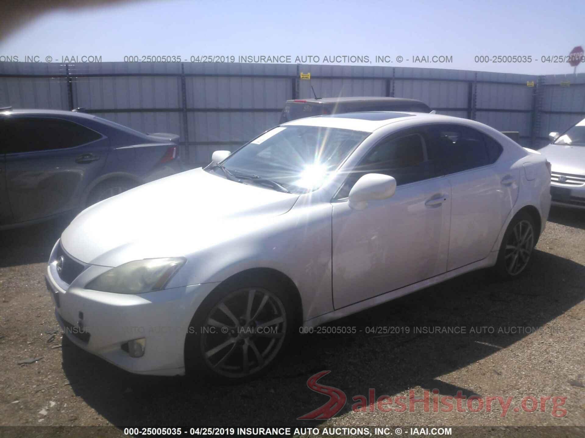 JTHBK262885063819 2008 LEXUS IS