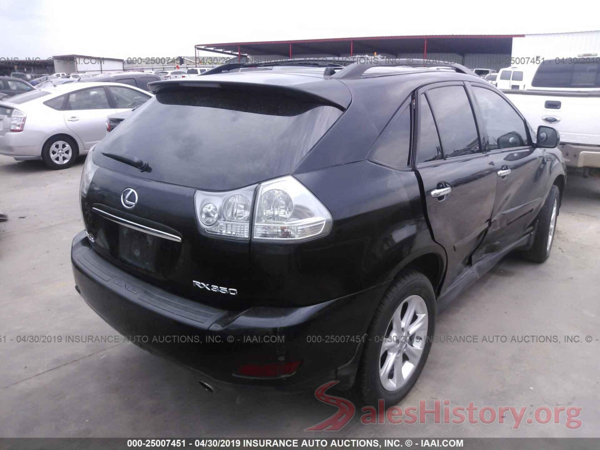 2T2GK31U29C070528 2009 LEXUS RX