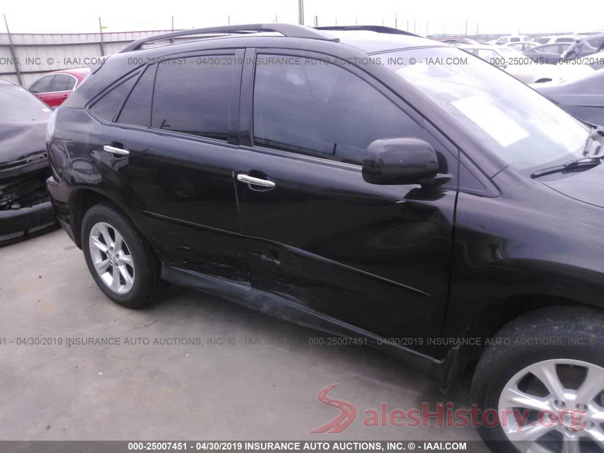 2T2GK31U29C070528 2009 LEXUS RX