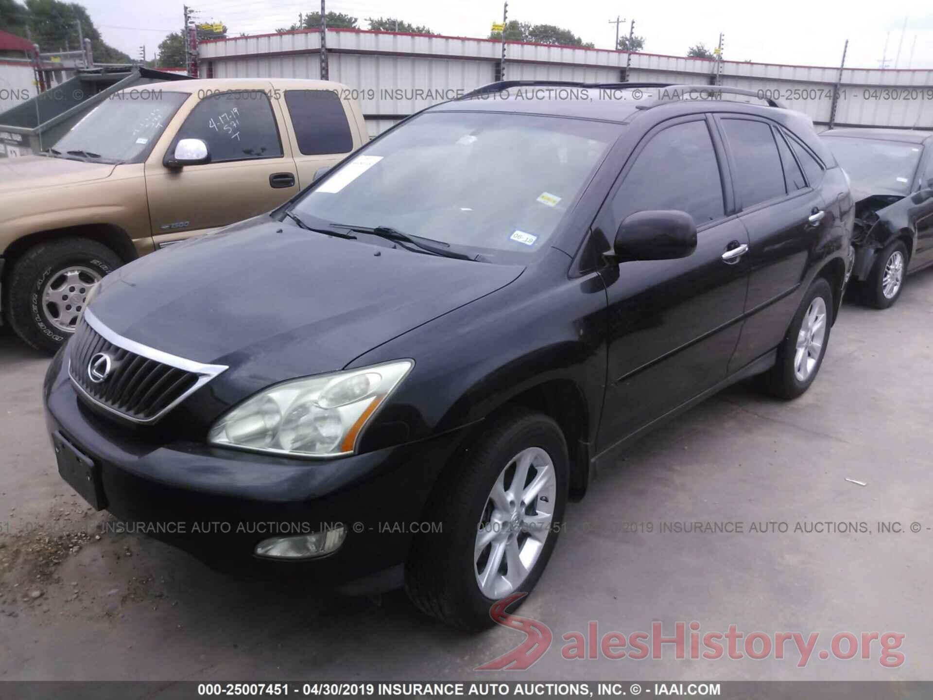 2T2GK31U29C070528 2009 LEXUS RX