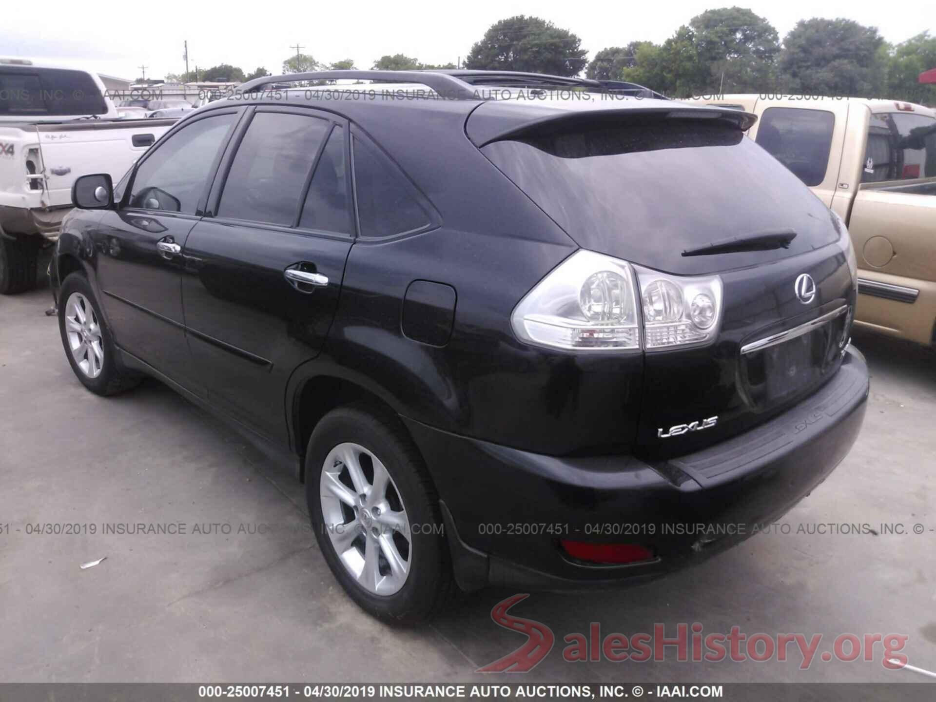 2T2GK31U29C070528 2009 LEXUS RX