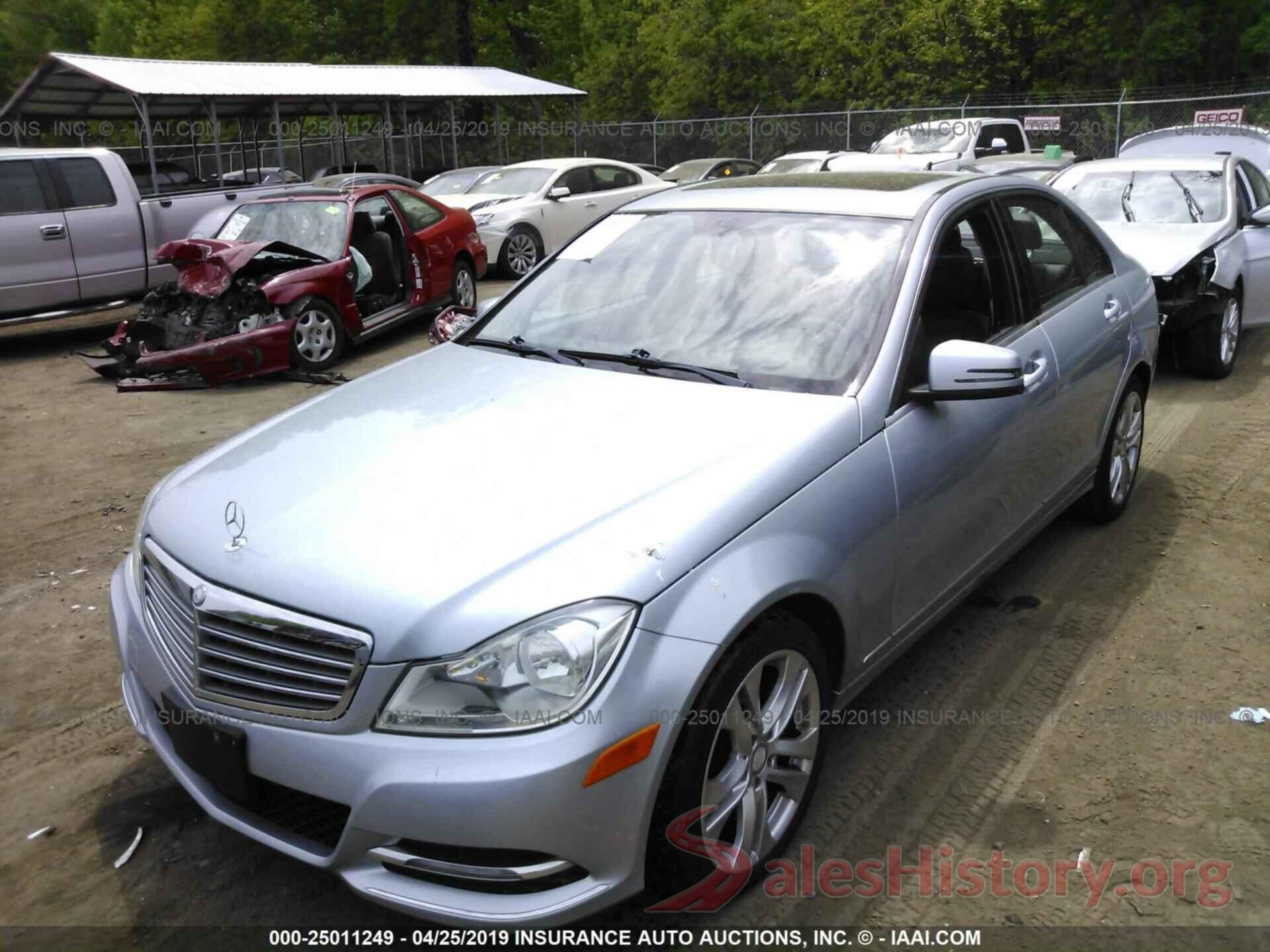 WDDGF8AB8DR258608 2013 MERCEDES-BENZ C