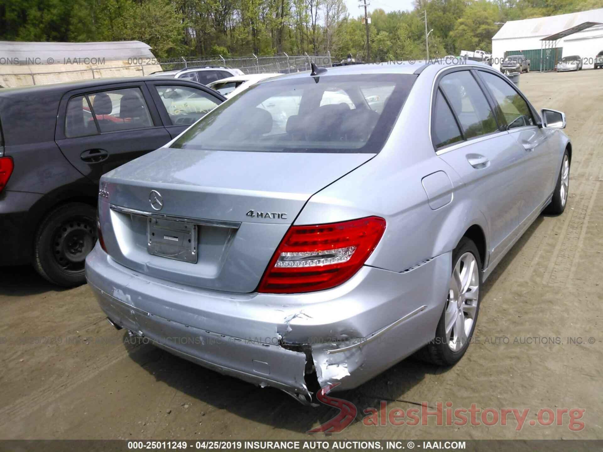 WDDGF8AB8DR258608 2013 MERCEDES-BENZ C