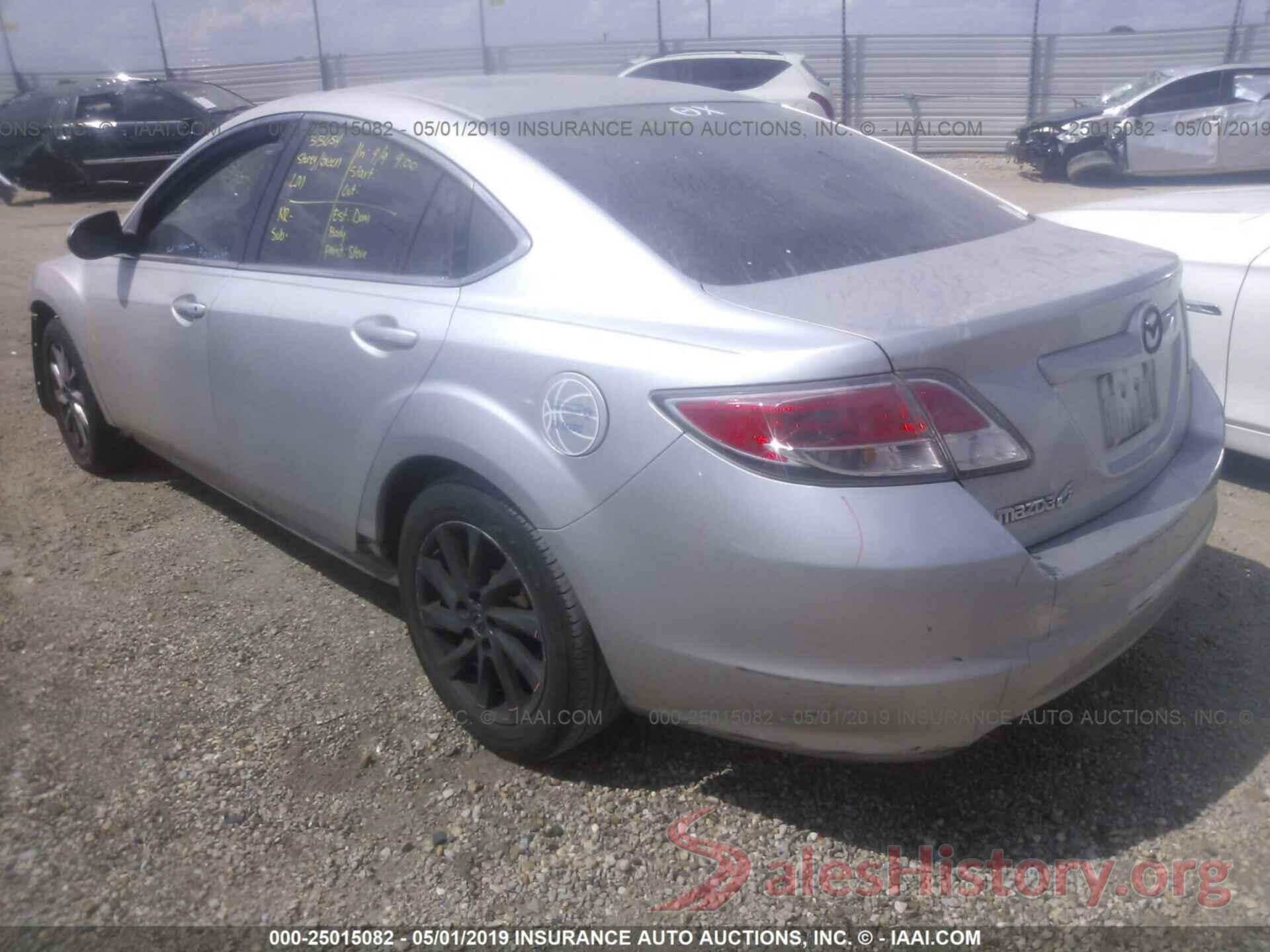 1YVHZ8DH7D5M02480 2013 MAZDA 6