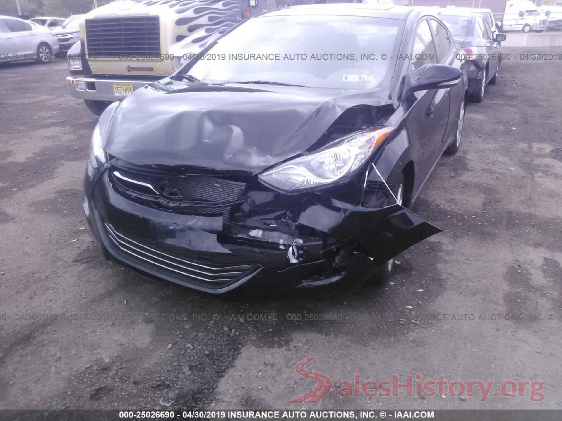 KMHDH4AE0CU272343 2012 HYUNDAI ELANTRA