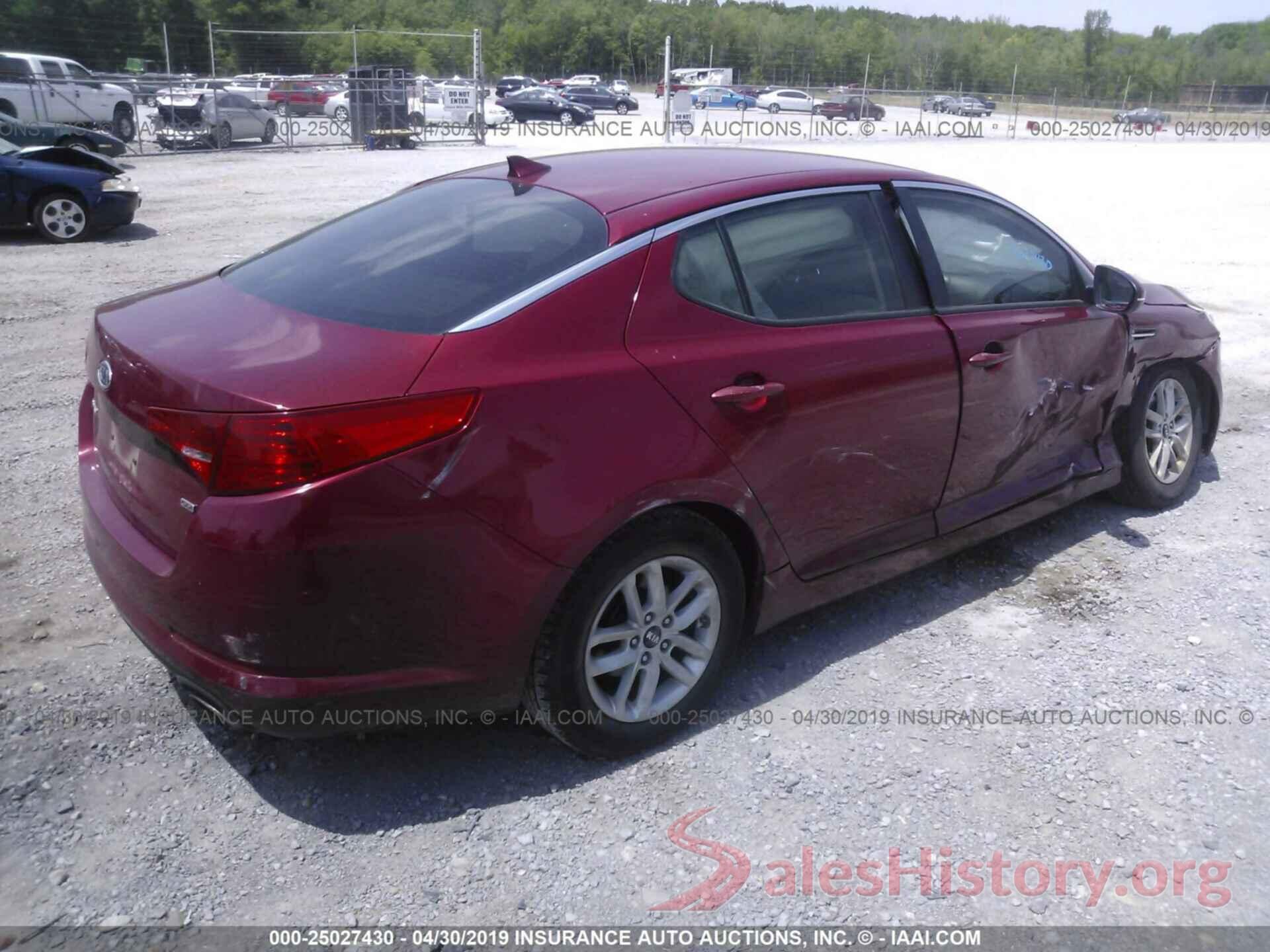 KNAGM4A71B5085648 2011 KIA OPTIMA