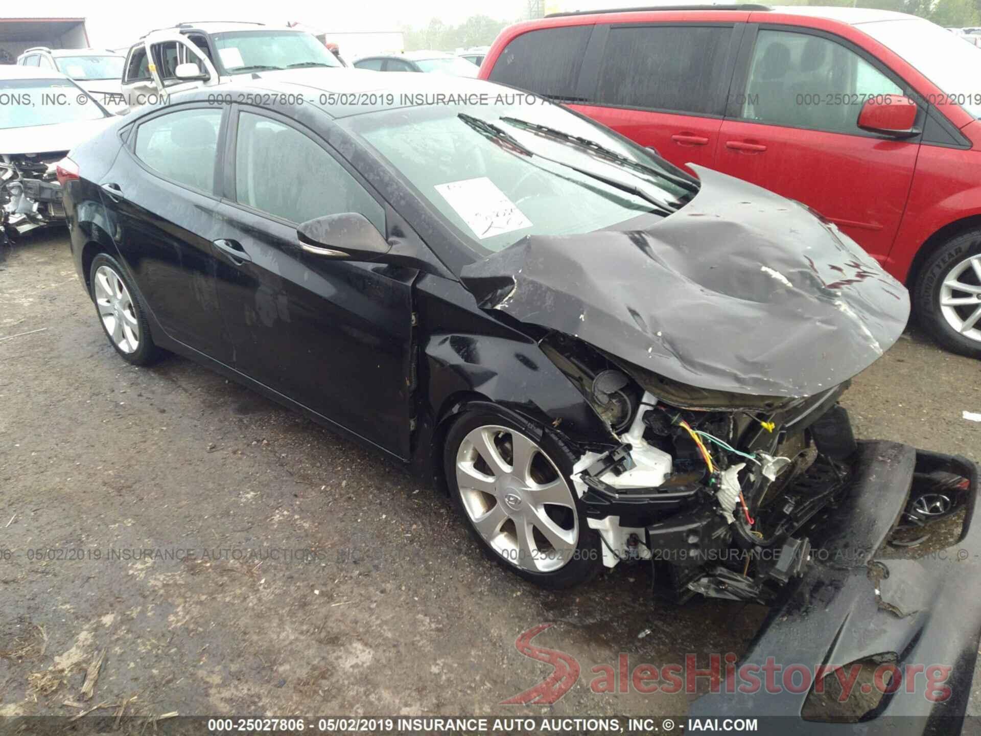 5NPDH4AE6BH037216 2011 HYUNDAI ELANTRA