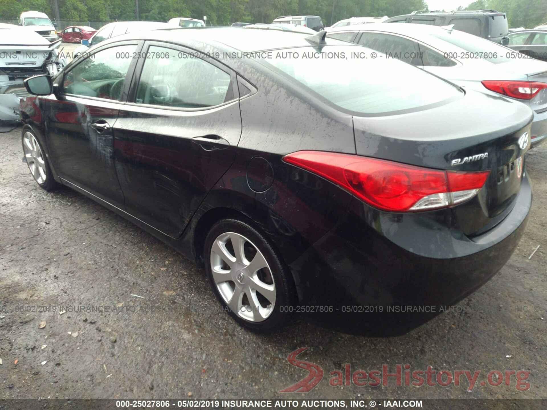 5NPDH4AE6BH037216 2011 HYUNDAI ELANTRA