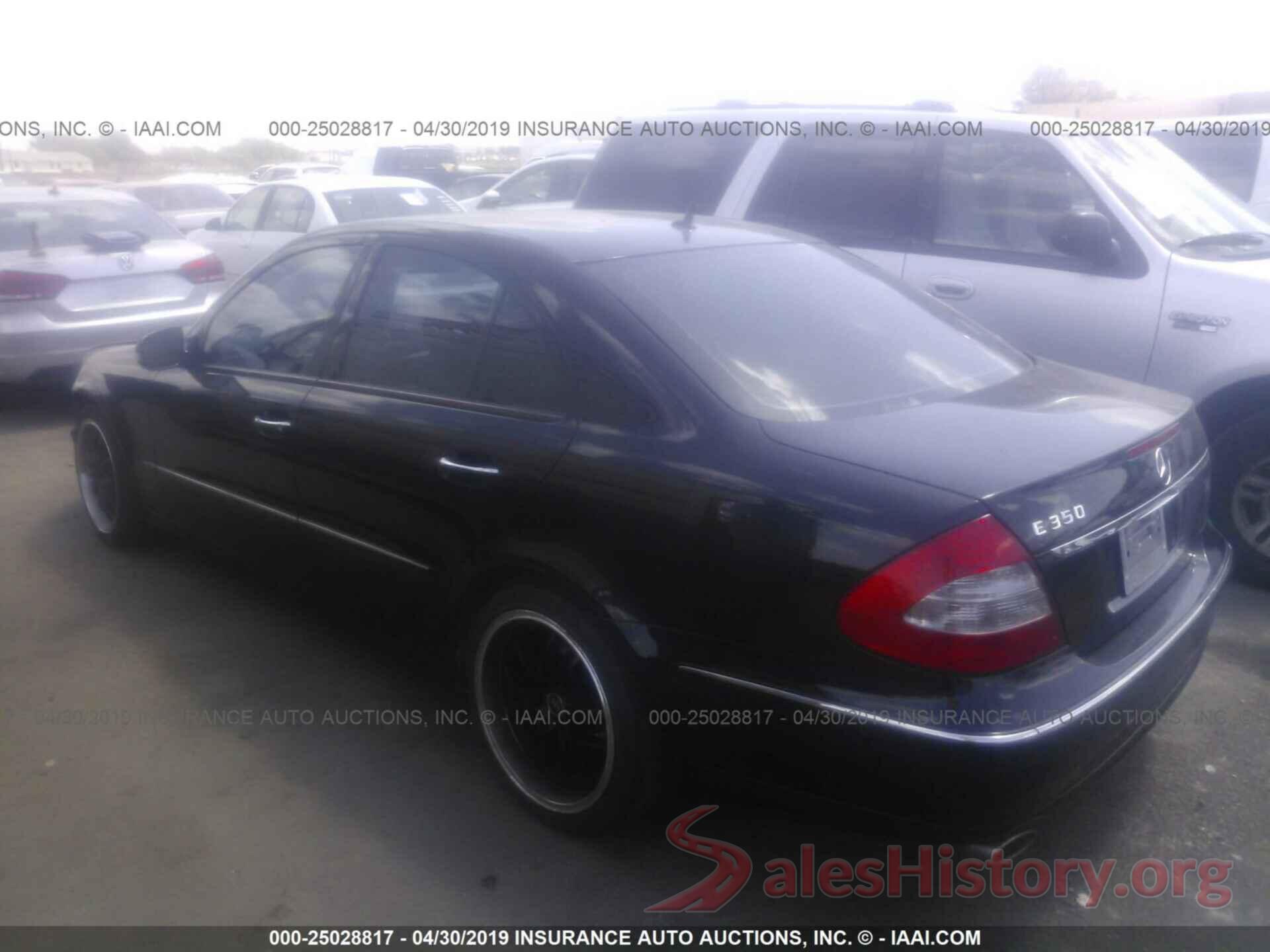 WDBUF56X07B150351 2007 MERCEDES-BENZ E