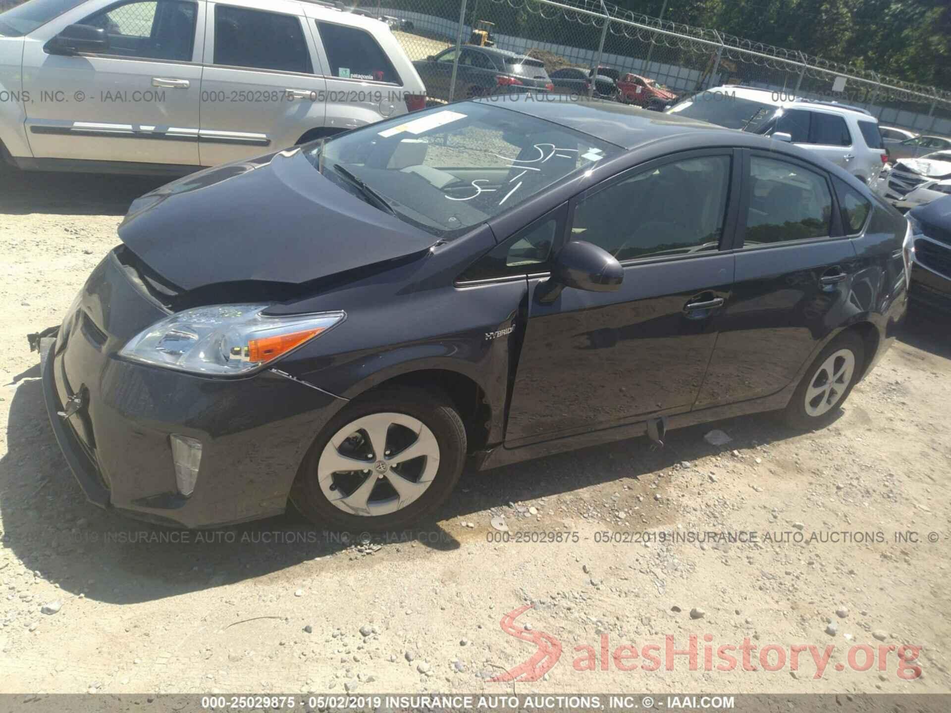 JTDKN3DU2F0451707 2015 TOYOTA PRIUS