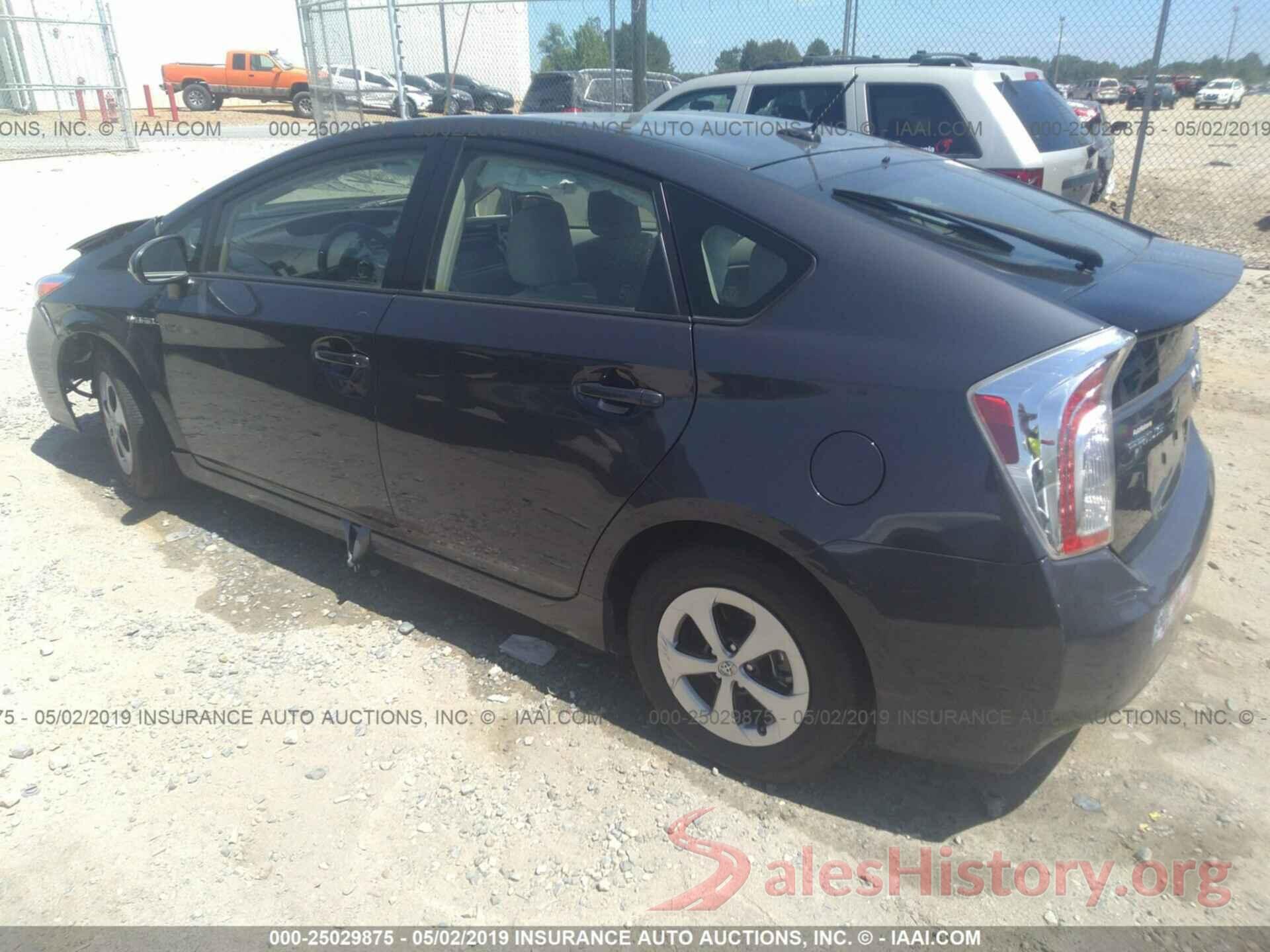 JTDKN3DU2F0451707 2015 TOYOTA PRIUS