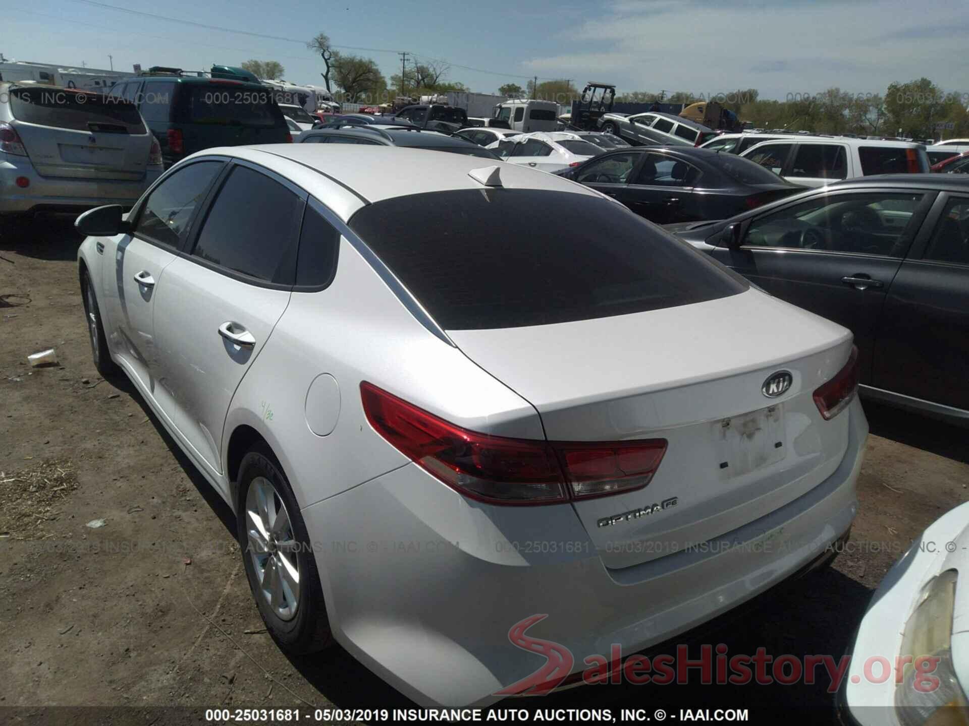 KNAGT4L34G5073000 2016 KIA OPTIMA