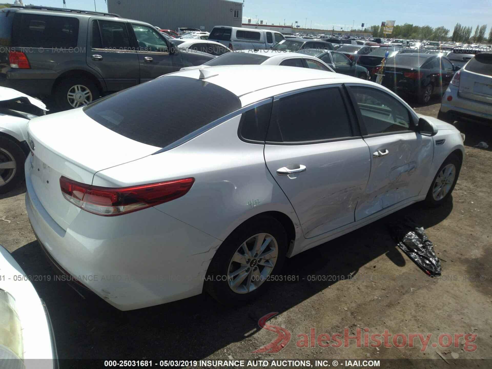 KNAGT4L34G5073000 2016 KIA OPTIMA