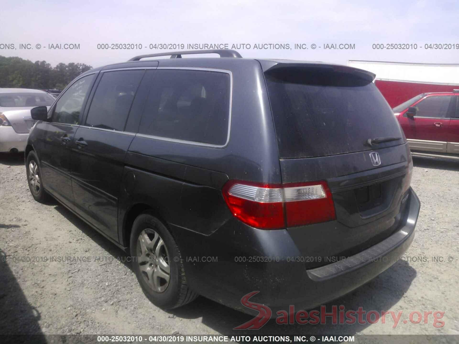 5FNRL38795B028289 2005 HONDA ODYSSEY