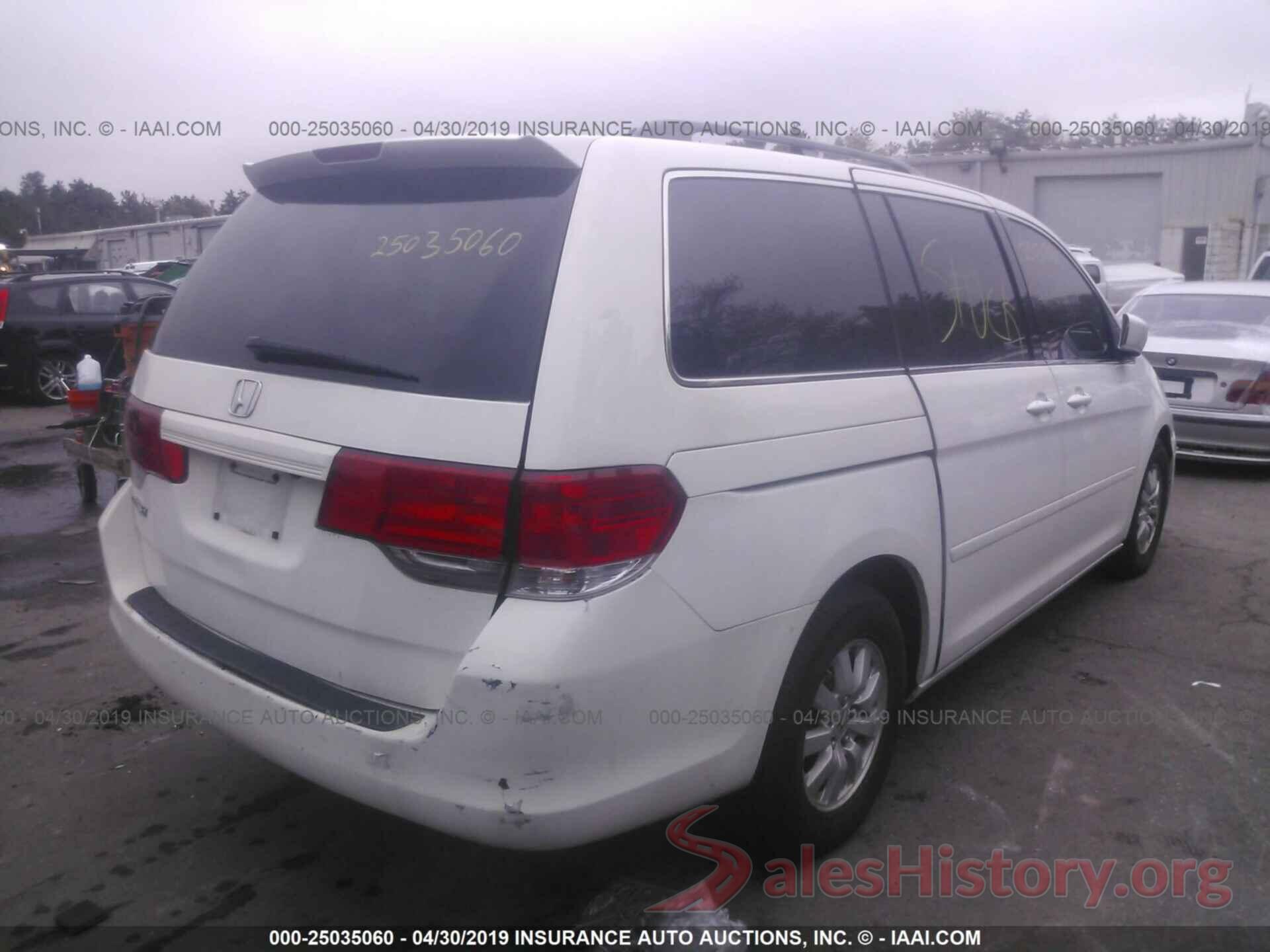 5FNRL3H61AB069324 2010 HONDA ODYSSEY