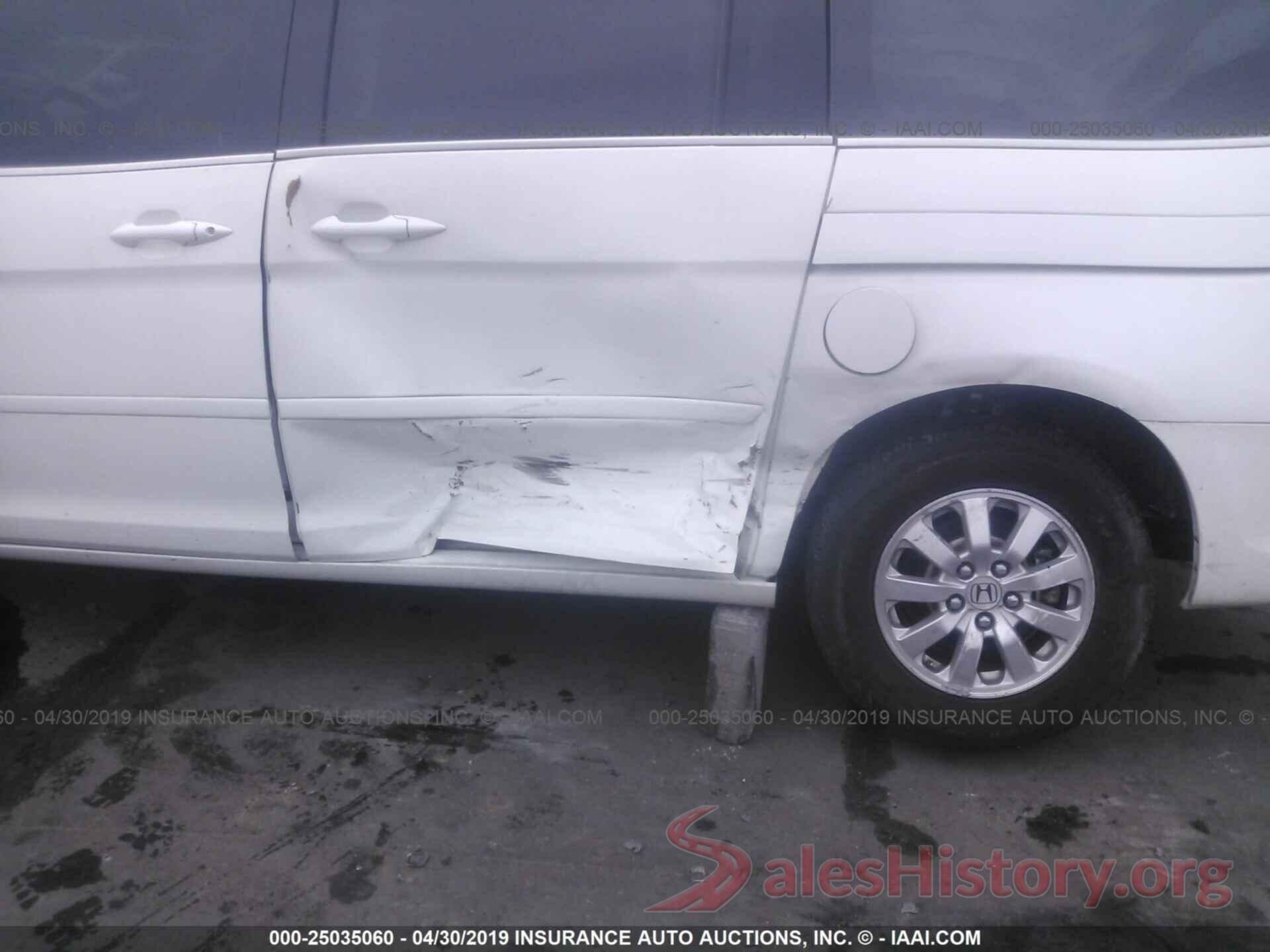 5FNRL3H61AB069324 2010 HONDA ODYSSEY