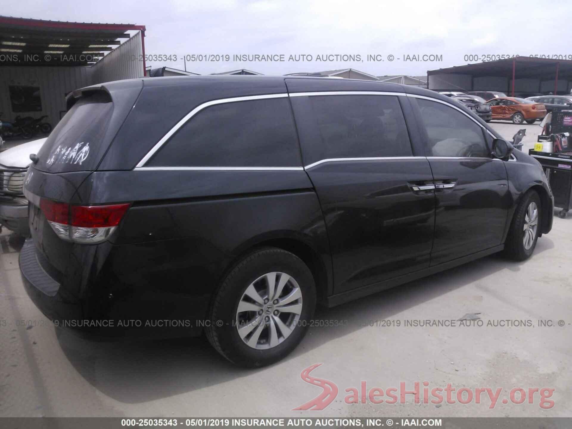 5FNRL5H64FB111522 2015 HONDA ODYSSEY