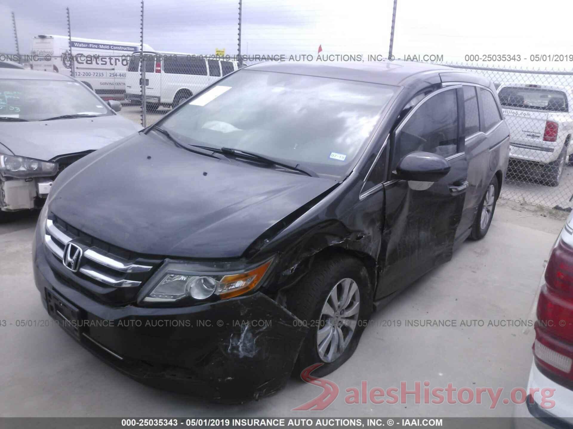 5FNRL5H64FB111522 2015 HONDA ODYSSEY