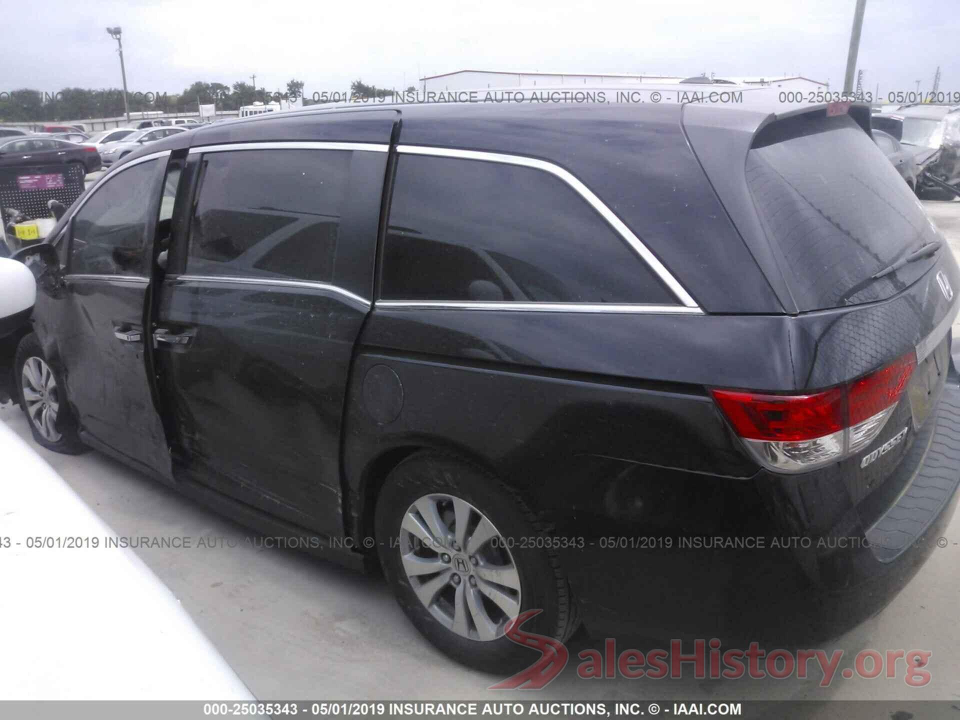 5FNRL5H64FB111522 2015 HONDA ODYSSEY