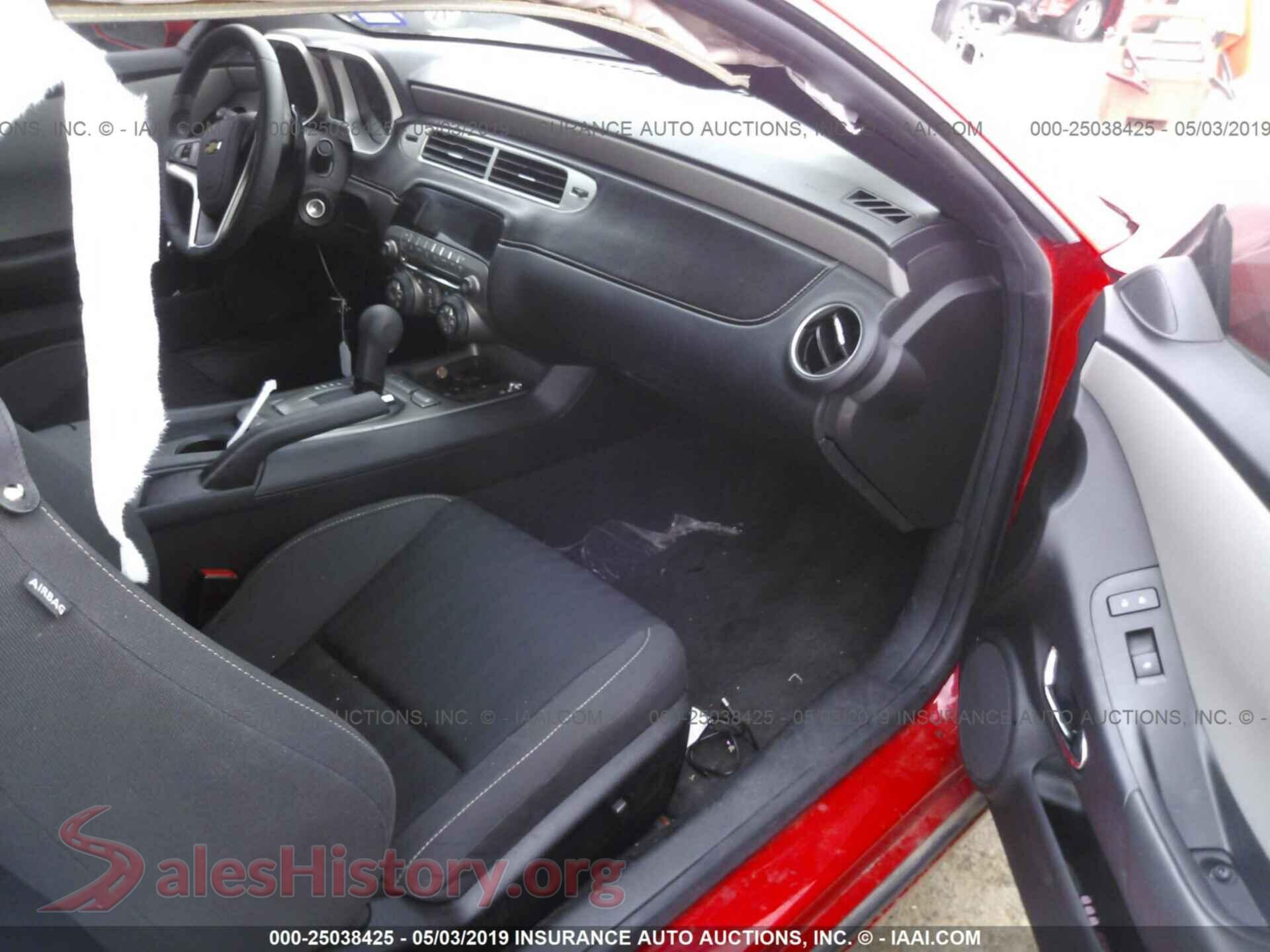 2014 CHEVROLET CAMARO VIN 2G1FA1E39E9159881, rear view