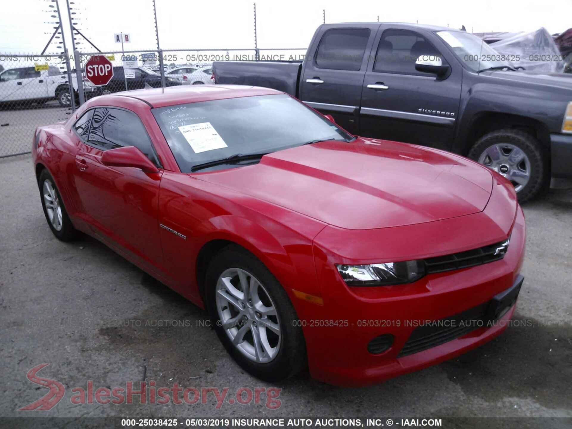 2014 CHEVROLET CAMARO VIN 2G1FA1E39E9159881, auction photo