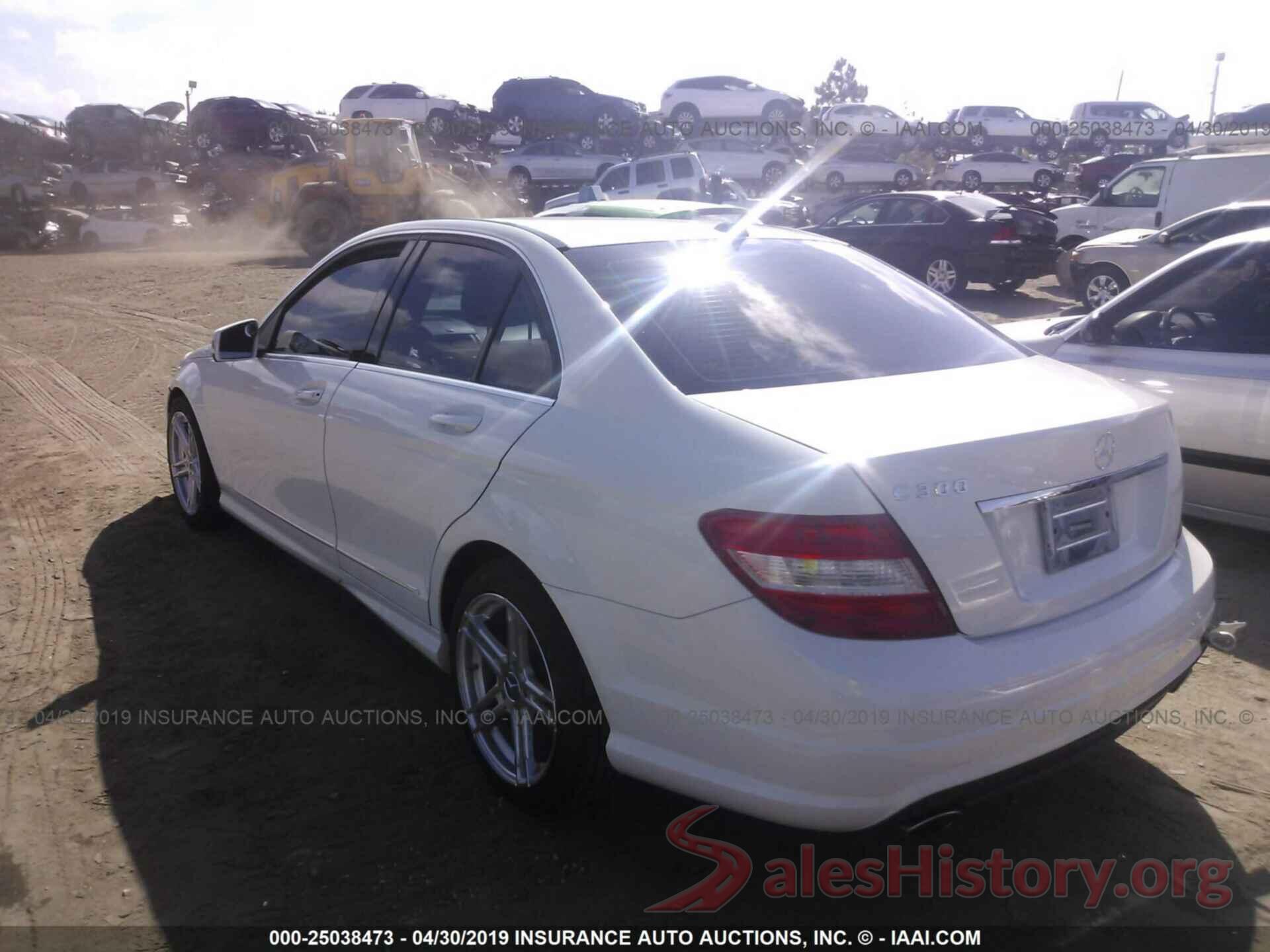 WDDGF5EB8AR120684 2010 MERCEDES-BENZ C