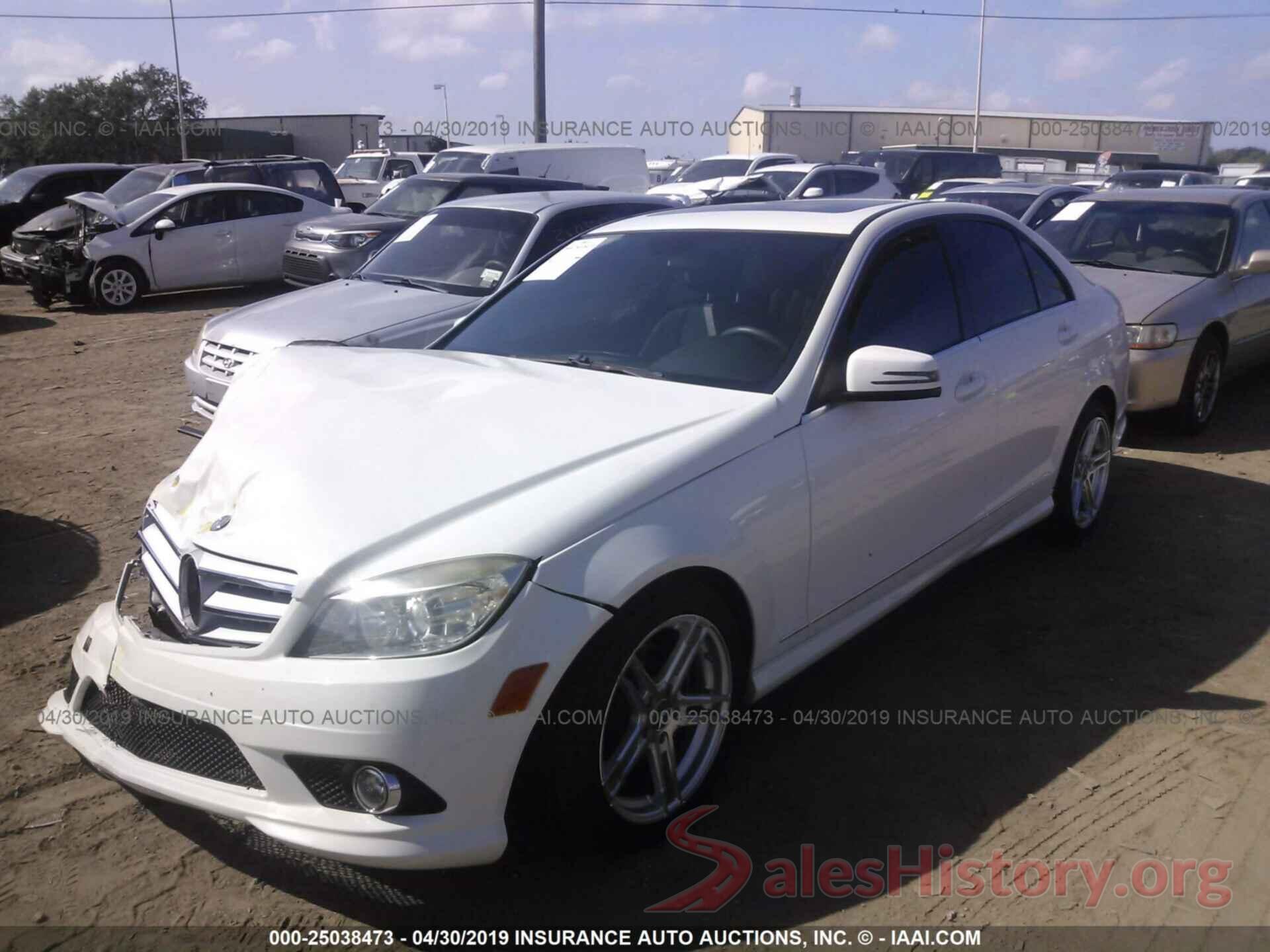 WDDGF5EB8AR120684 2010 MERCEDES-BENZ C