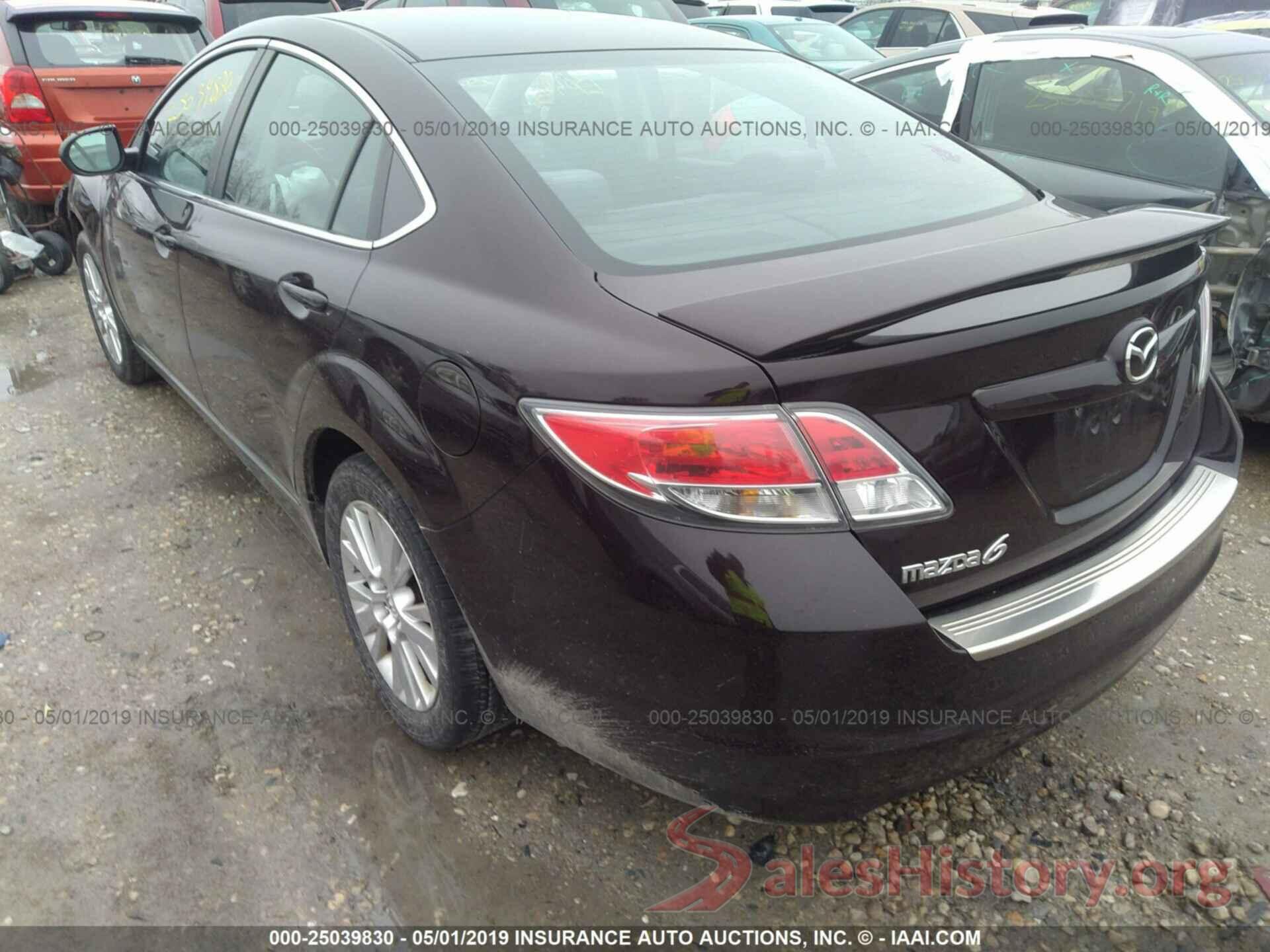 1YVHZ8CH7A5M44094 2010 MAZDA 6