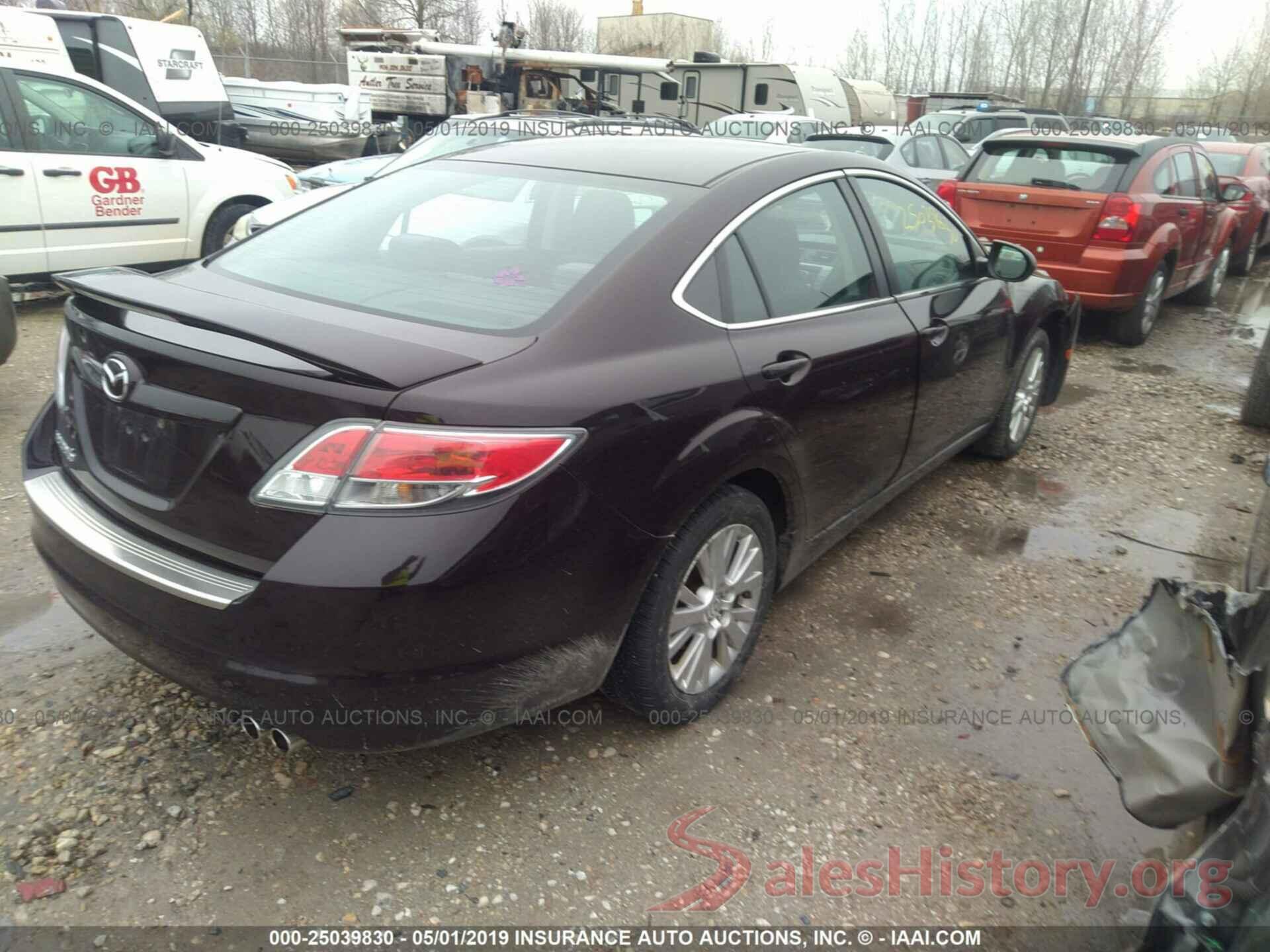 1YVHZ8CH7A5M44094 2010 MAZDA 6