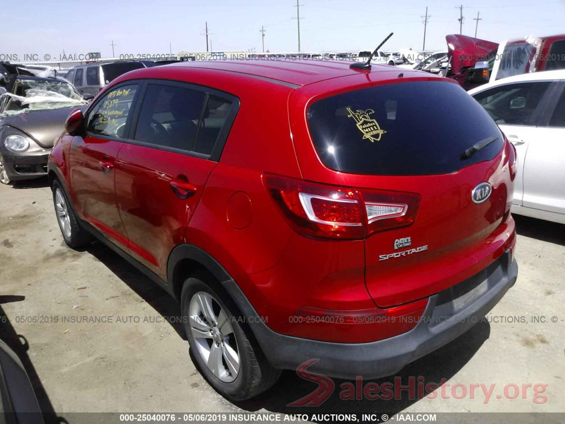 KNDPB3A29C7312906 2012 KIA SPORTAGE