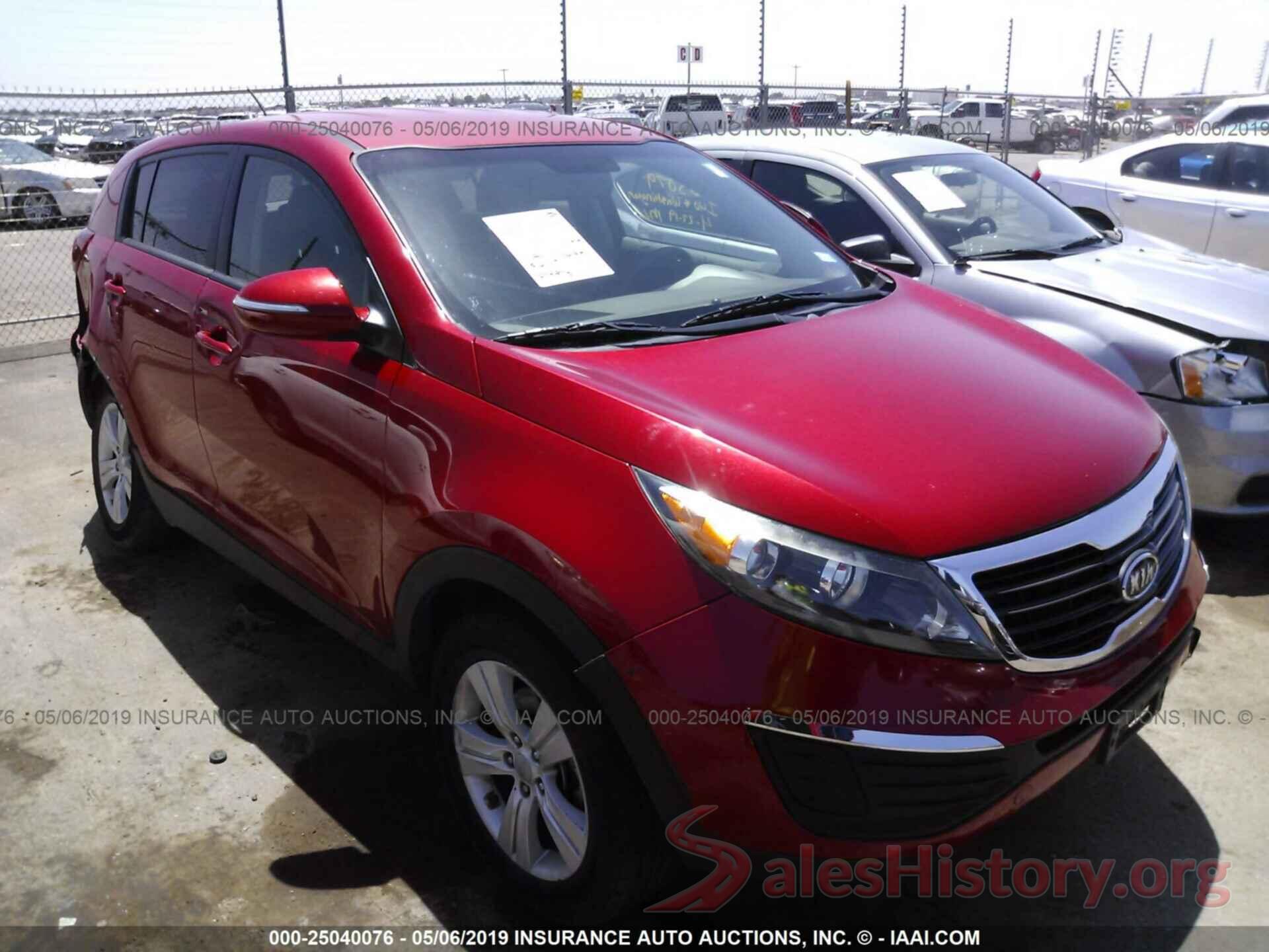 KNDPB3A29C7312906 2012 KIA SPORTAGE