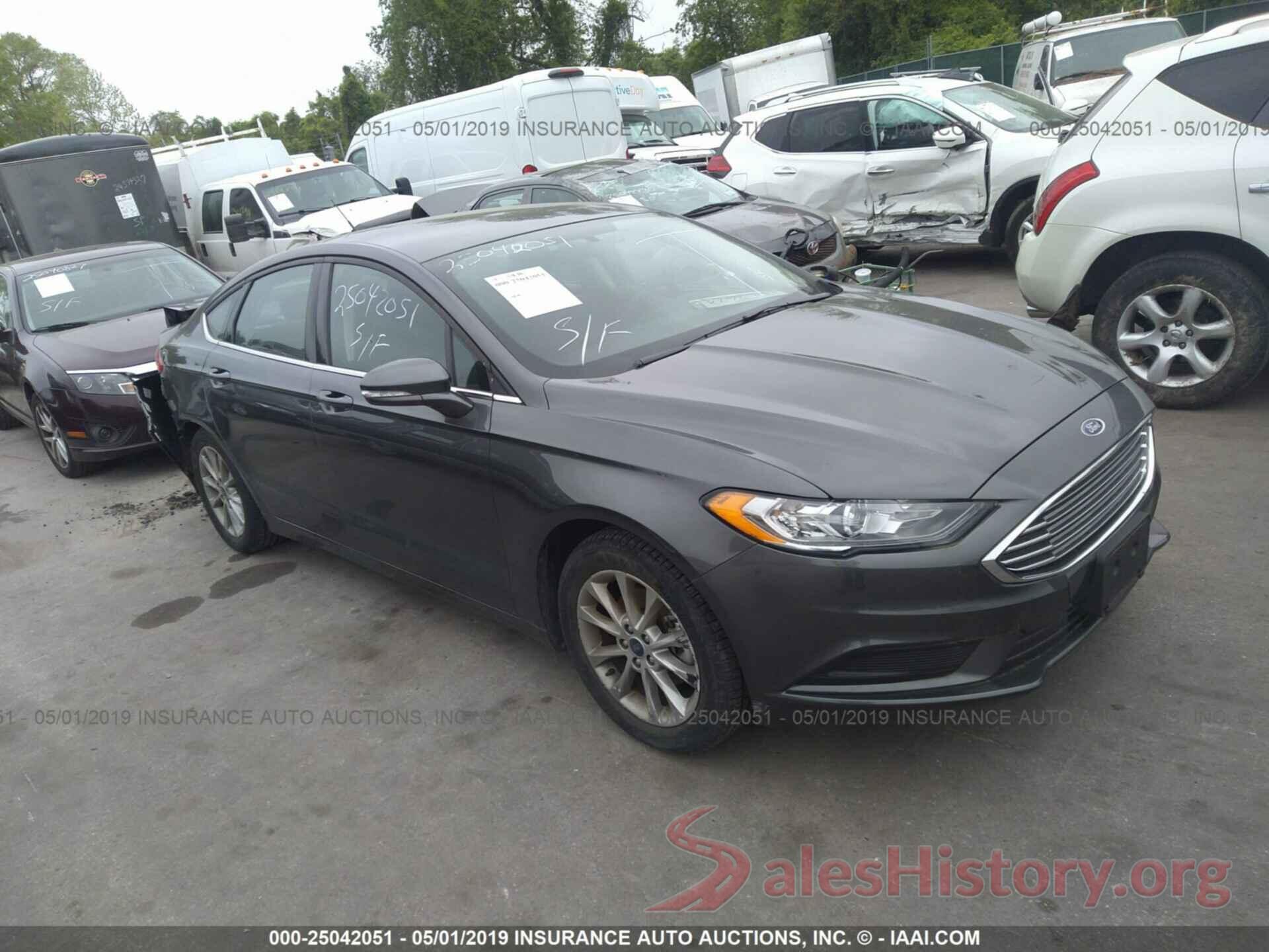 3FA6P0HD7HR298304 2017 FORD FUSION