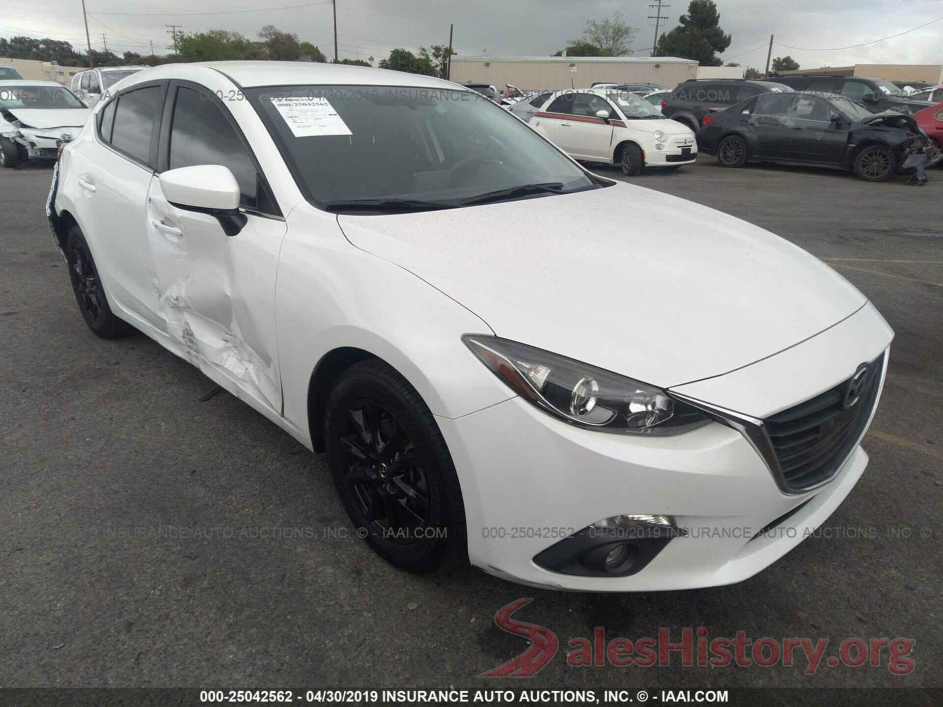 JM1BM1L74F1245138 2015 MAZDA 3