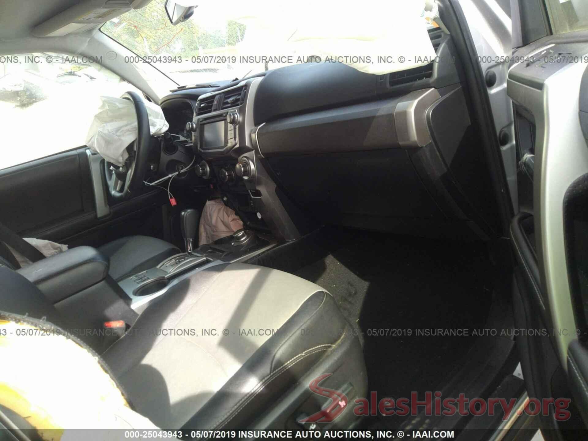 JTEBU5JRXG5278355 2016 TOYOTA 4RUNNER