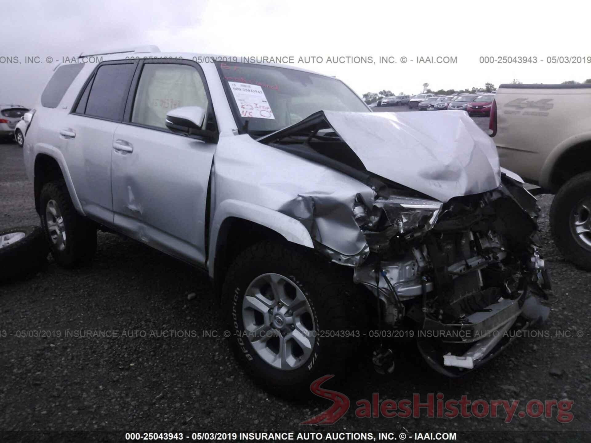 JTEBU5JRXG5278355 2016 TOYOTA 4RUNNER