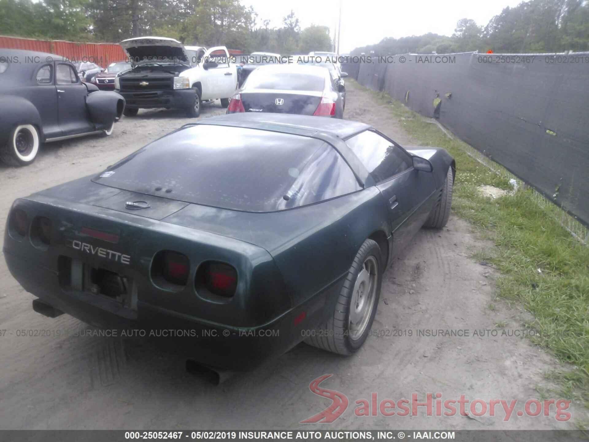 1G1YY23P7P5111845 1993 CHEVROLET CORVETTE