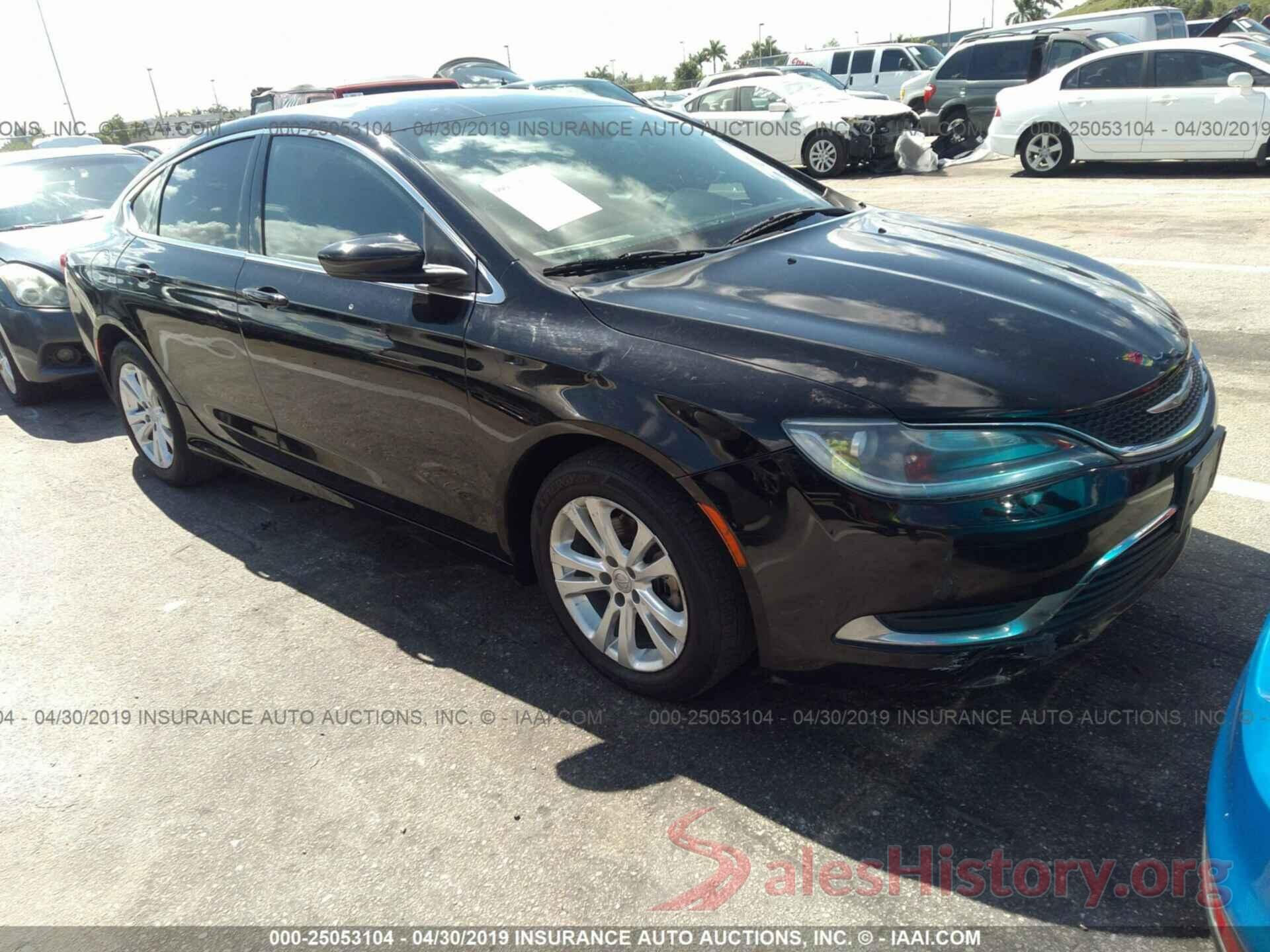 1C3CCCAB2FN606017 2015 CHRYSLER 200