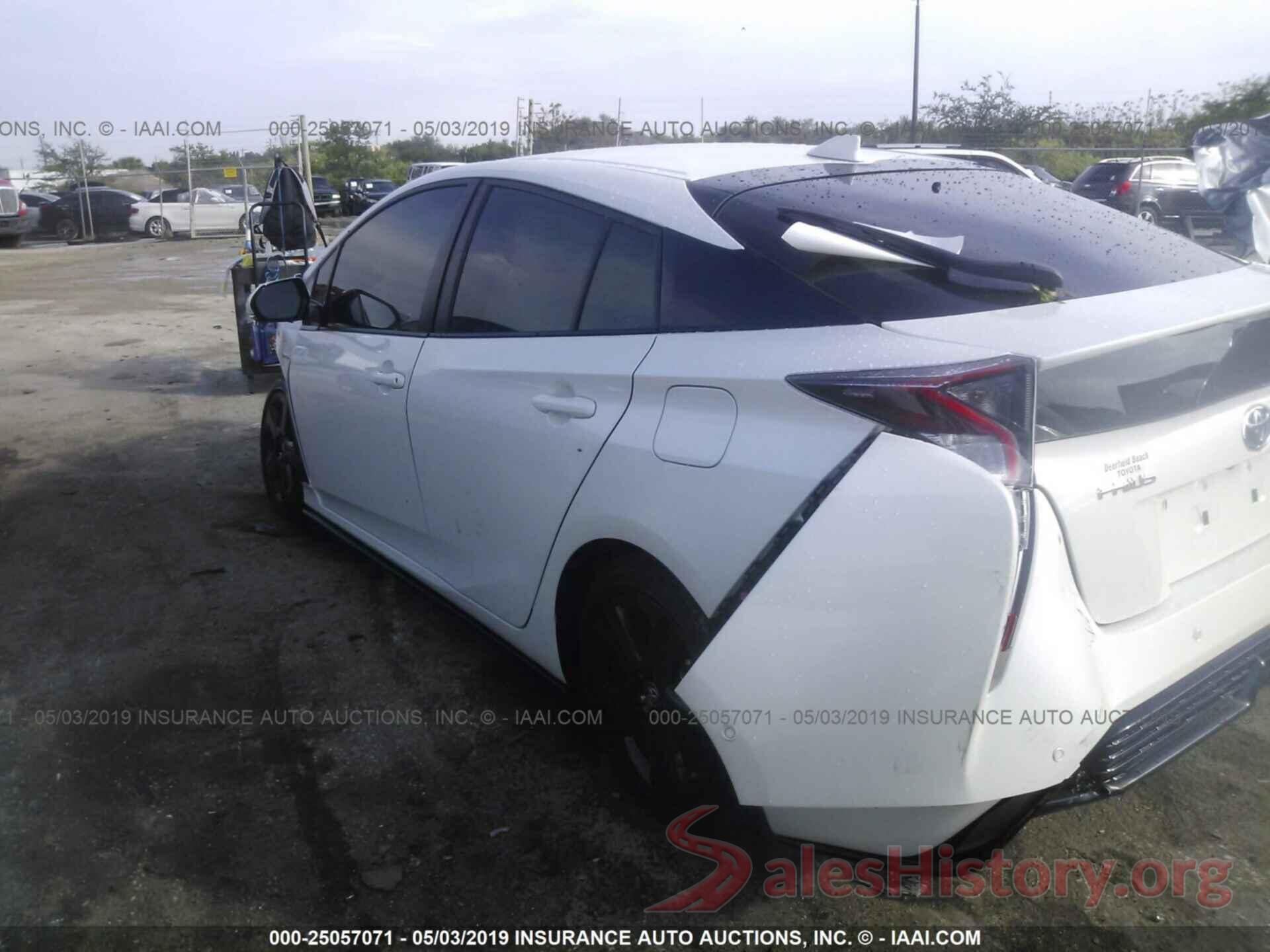 JTDKARFU3H3049708 2017 TOYOTA PRIUS