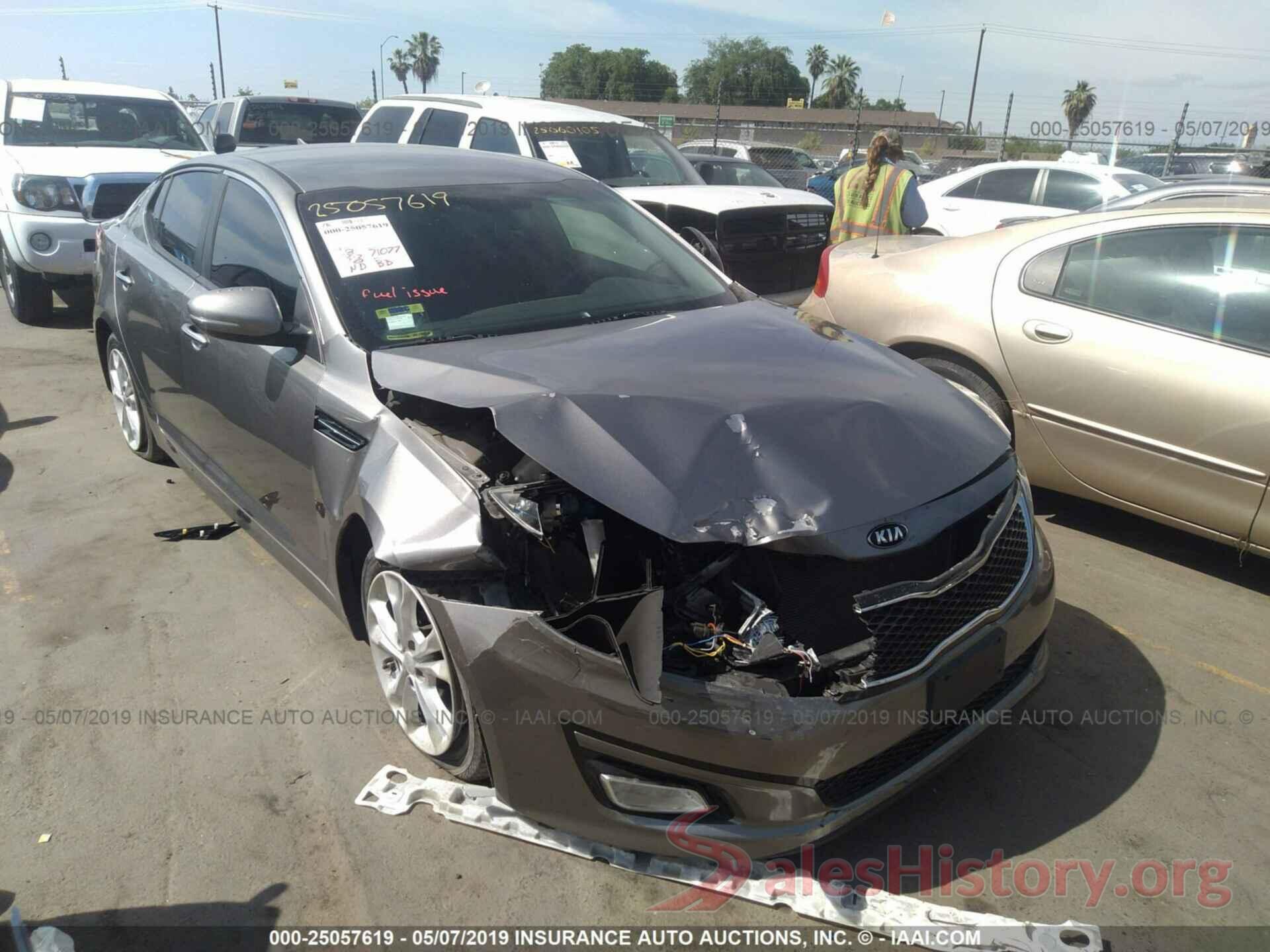 5XXGM4A70FG454729 2015 KIA OPTIMA