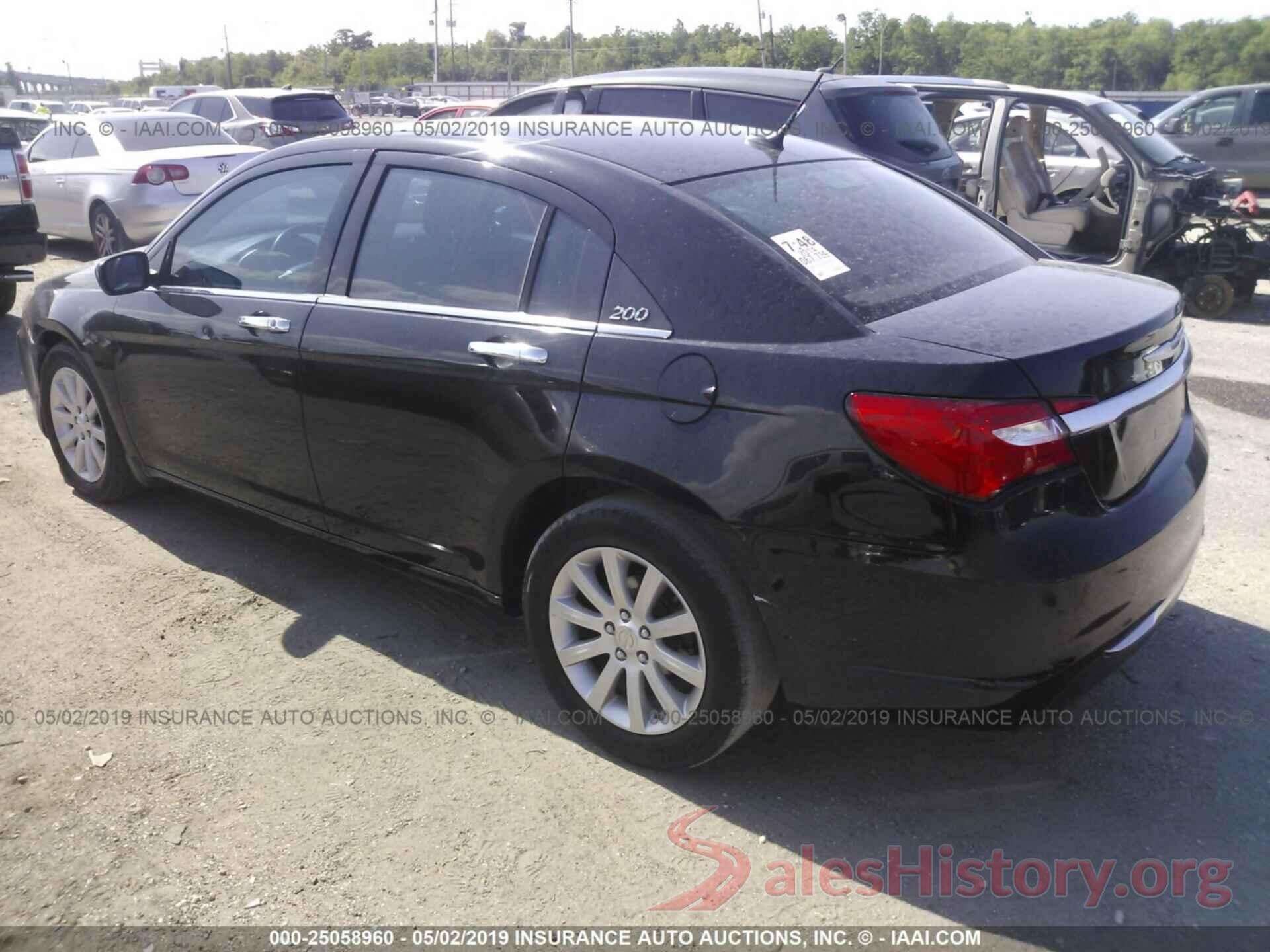 1C3CCBCG5EN134235 2014 CHRYSLER 200