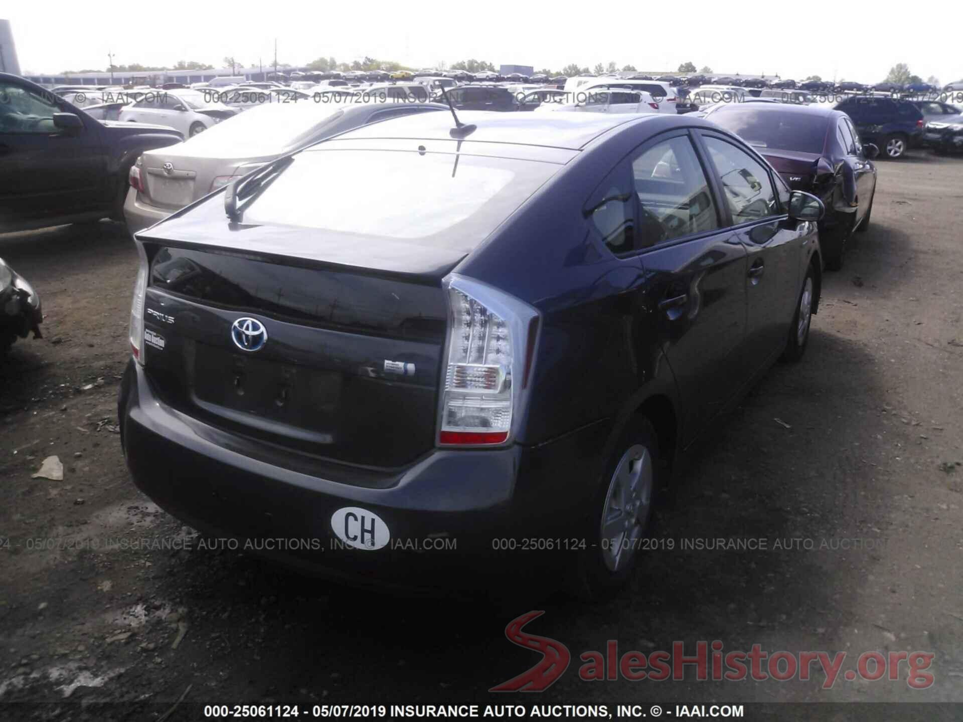 JTDKN3DU4B1415716 2011 TOYOTA PRIUS