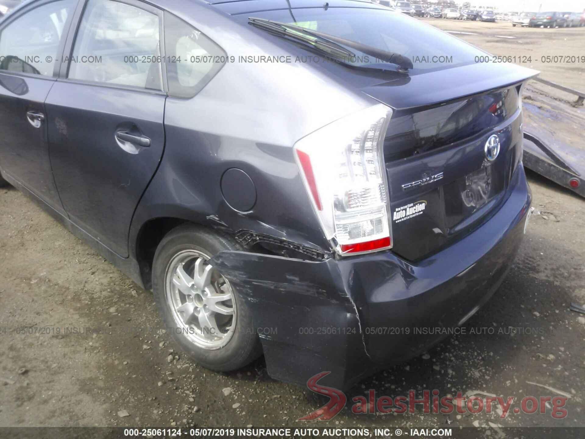 JTDKN3DU4B1415716 2011 TOYOTA PRIUS