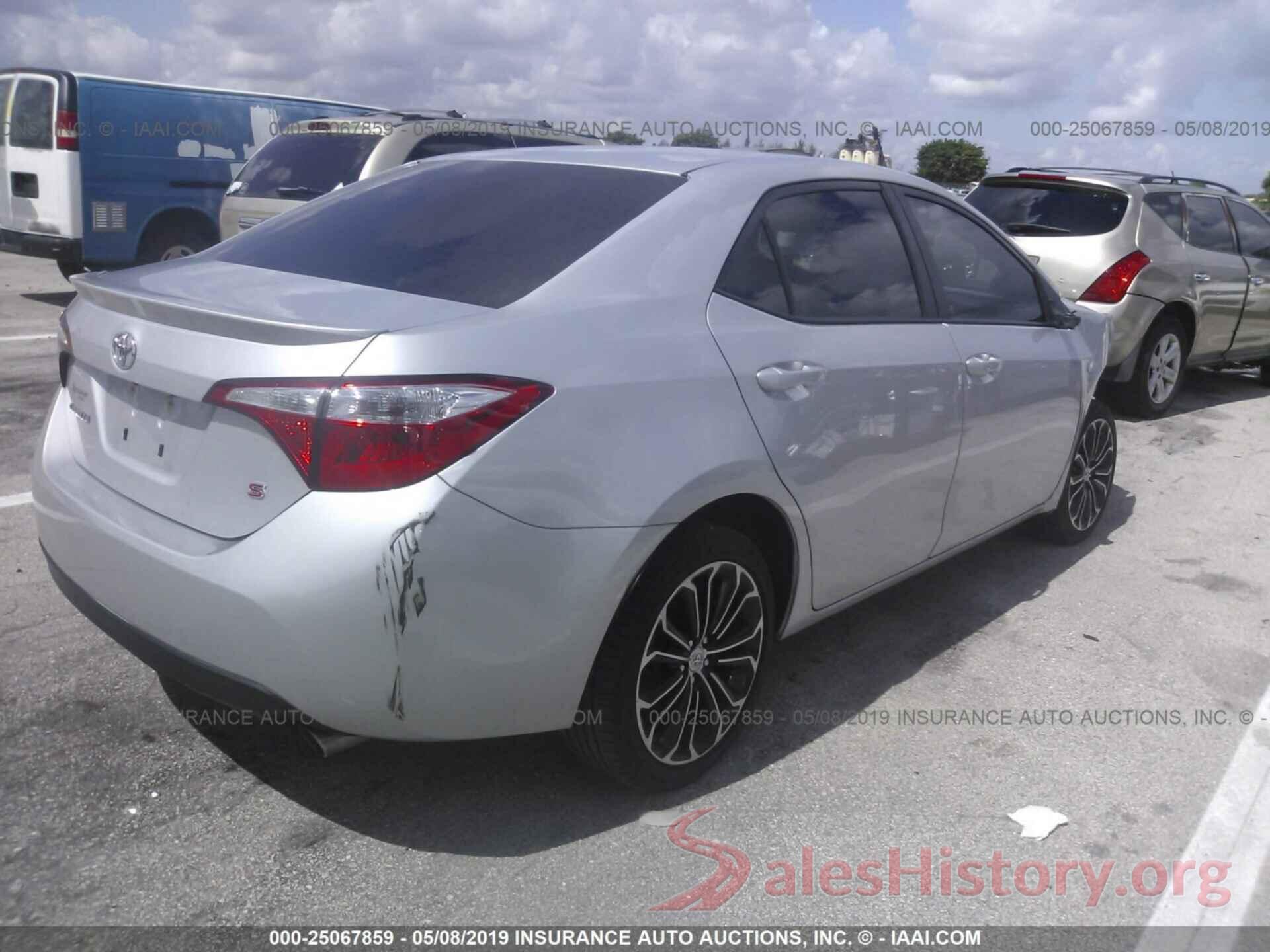 2T1BURHE2GC738559 2016 TOYOTA COROLLA