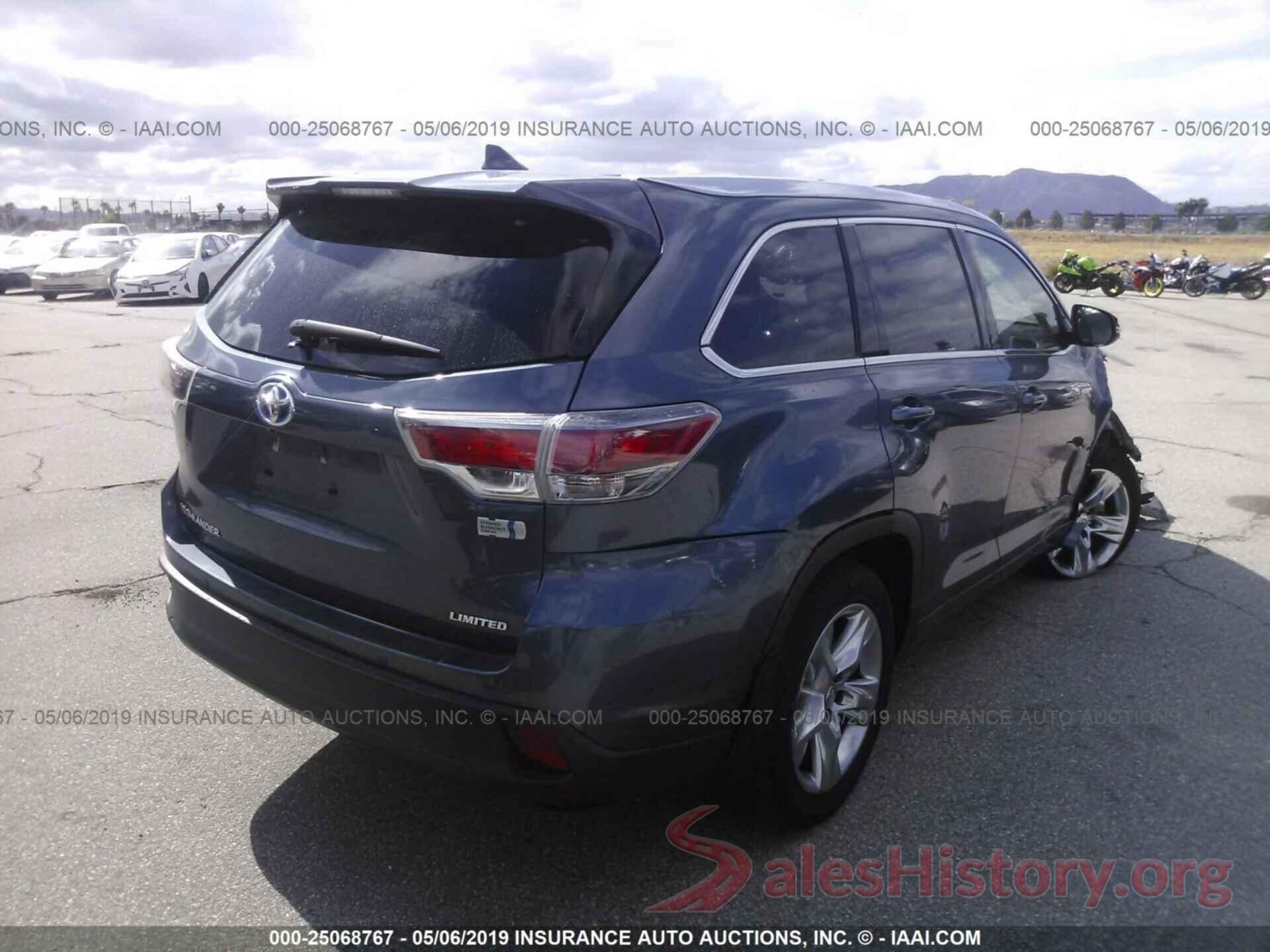 5TDDCRFHXFS011149 2015 TOYOTA HIGHLANDER