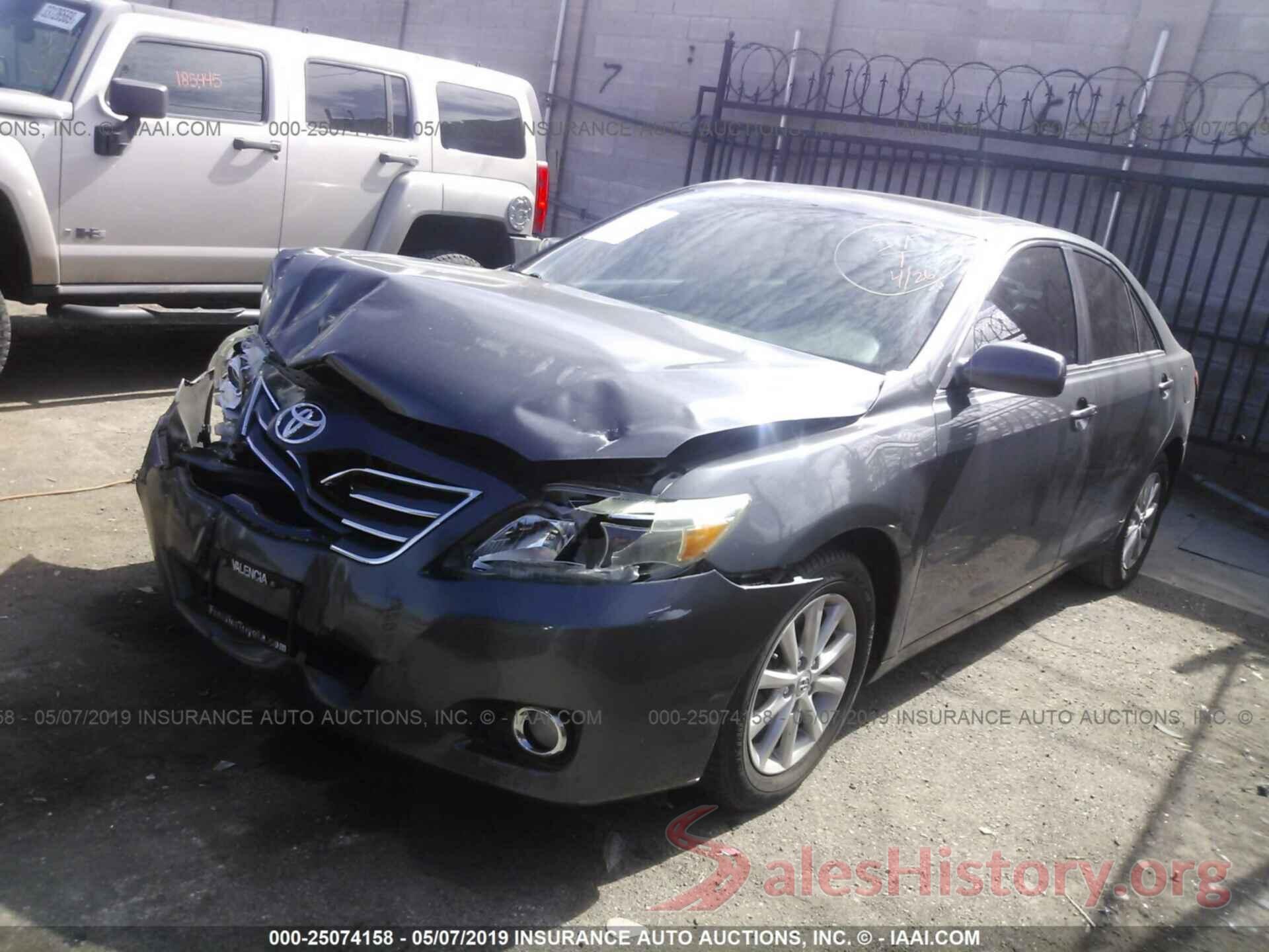 4T1BK3EK3BU615860 2011 TOYOTA CAMRY