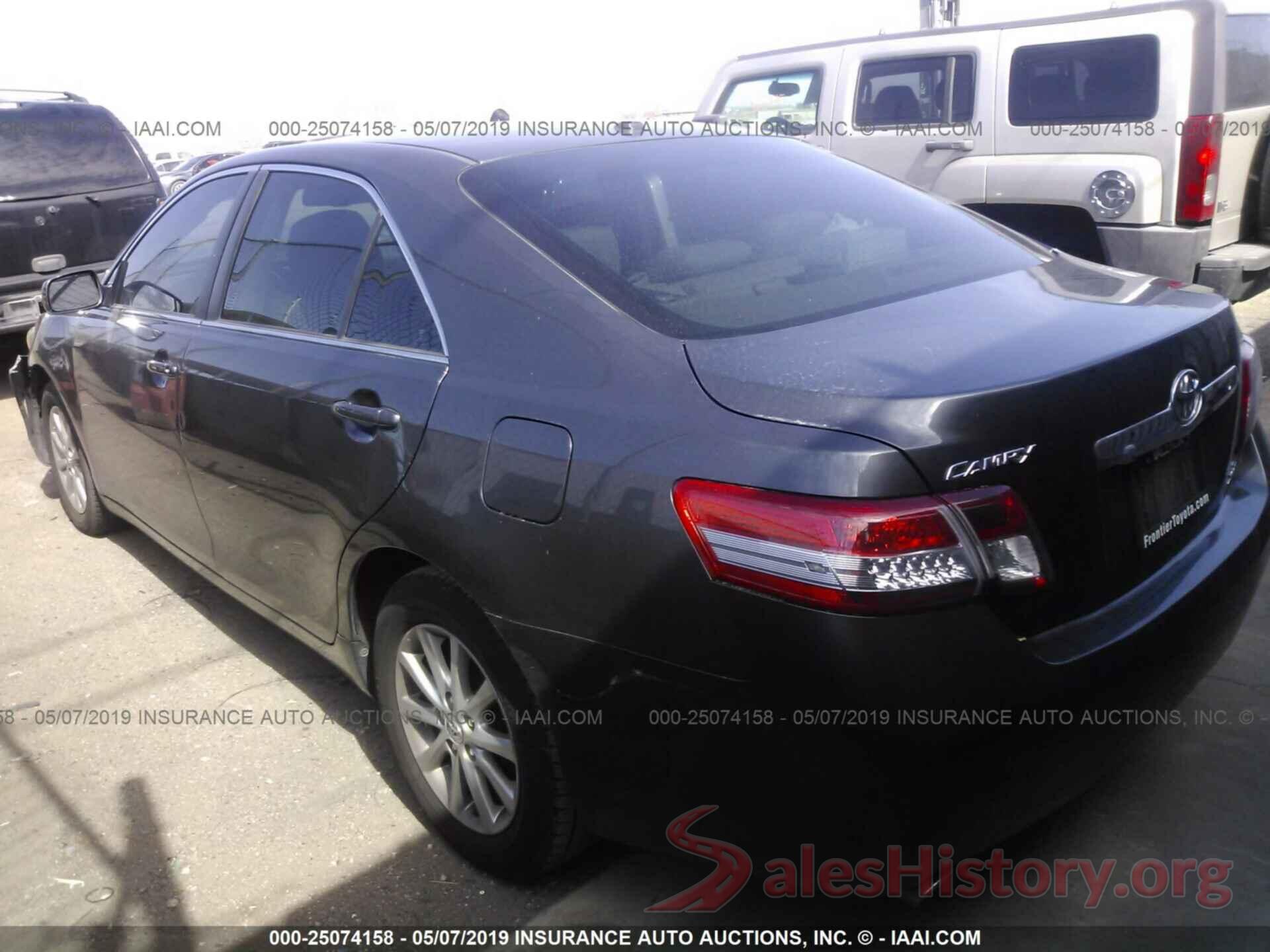 4T1BK3EK3BU615860 2011 TOYOTA CAMRY