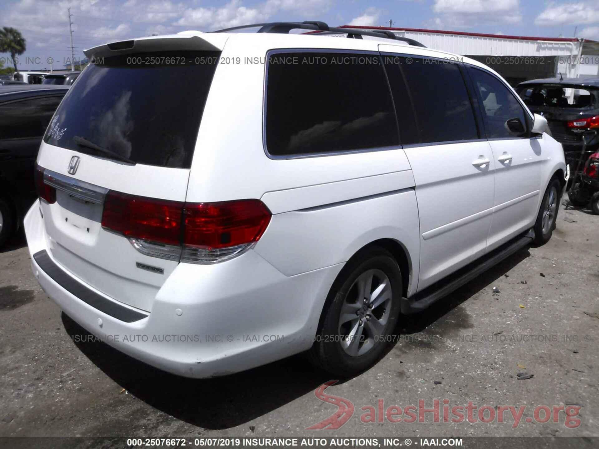 5FNRL3H97AB074750 2010 HONDA ODYSSEY